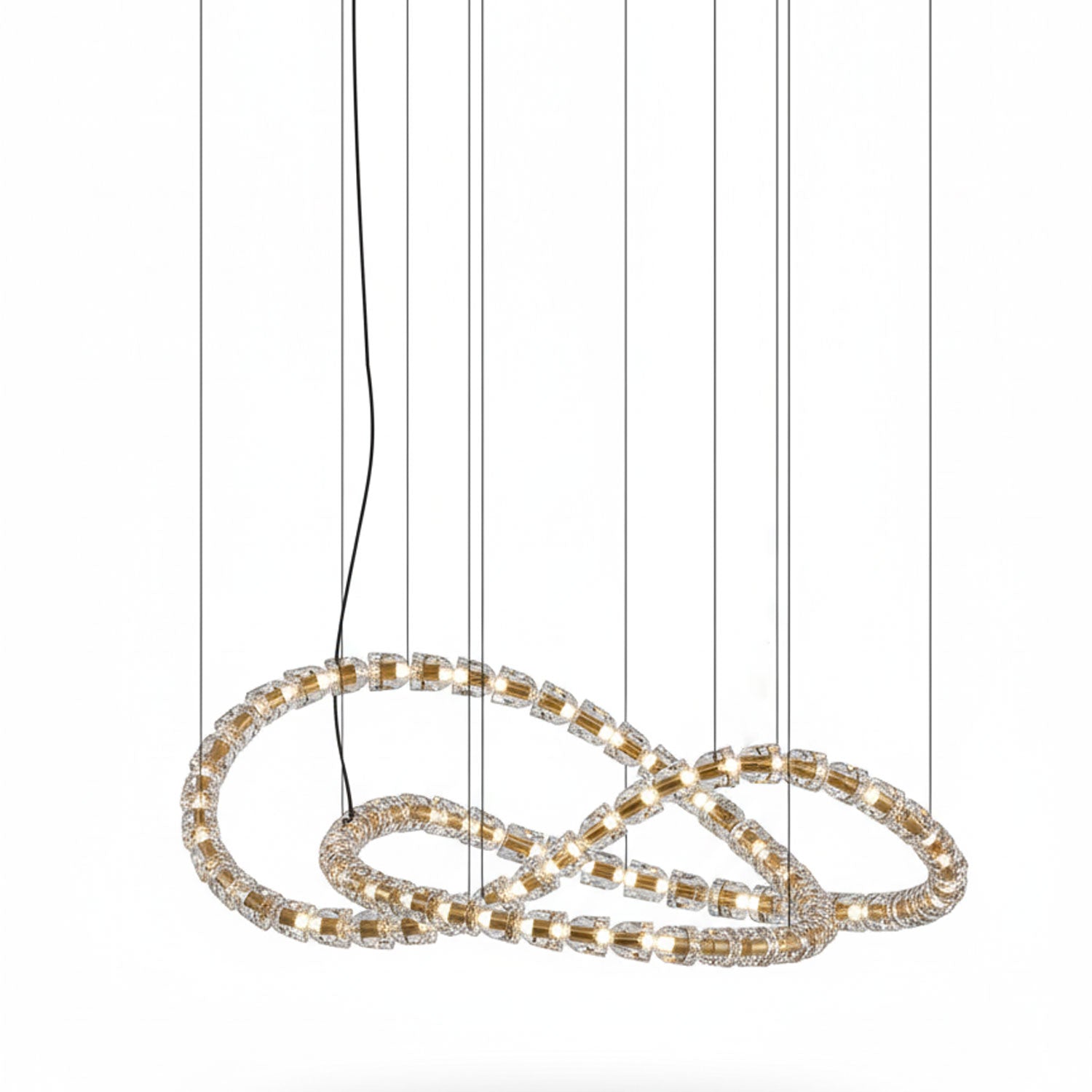 Gabriel Gold Chandelier-Neutral Decor