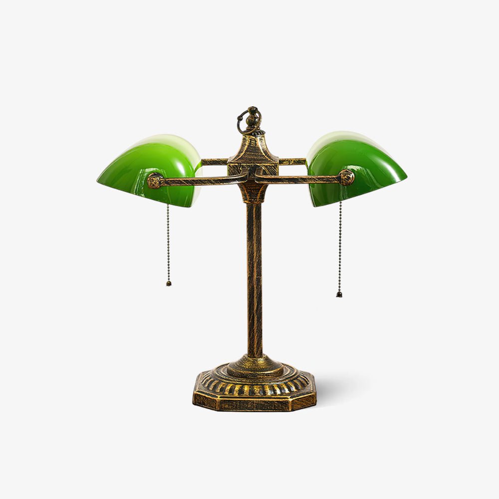Osilel Vintage Brass Desk Lamp-Neutral Decor