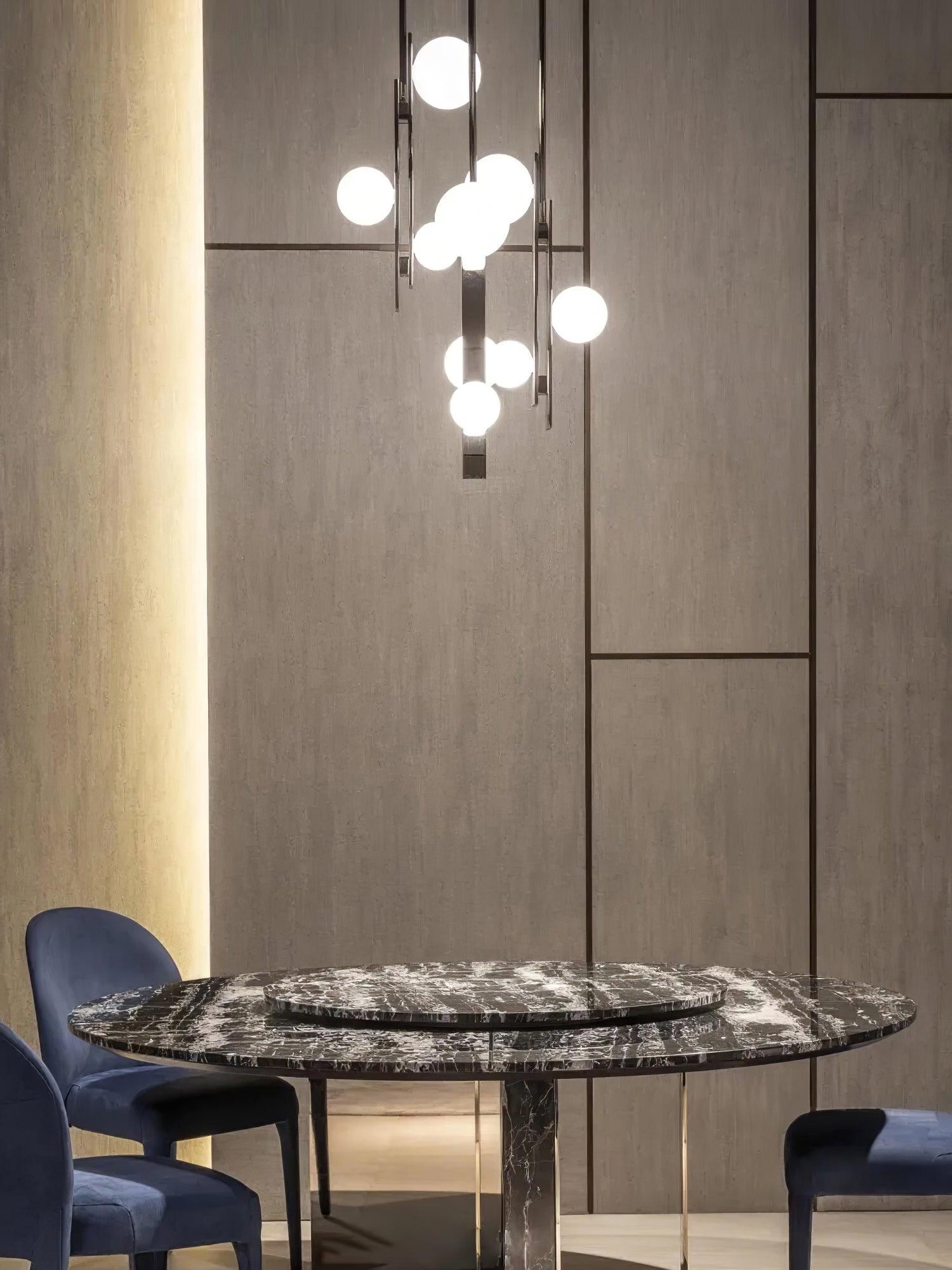 Elijah Modern Glass Pendant Lamp-Neutral Decor