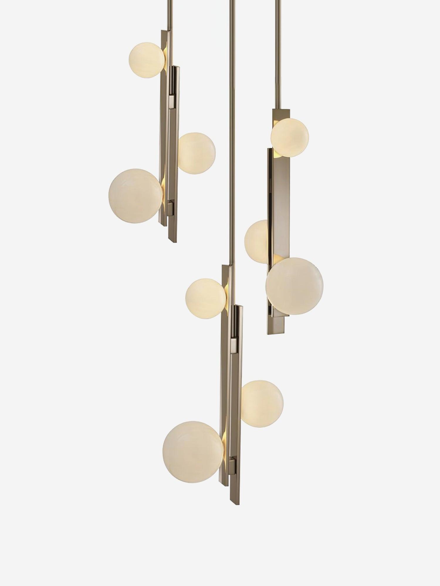Elijah Modern Glass Pendant Lamp-Neutral Decor