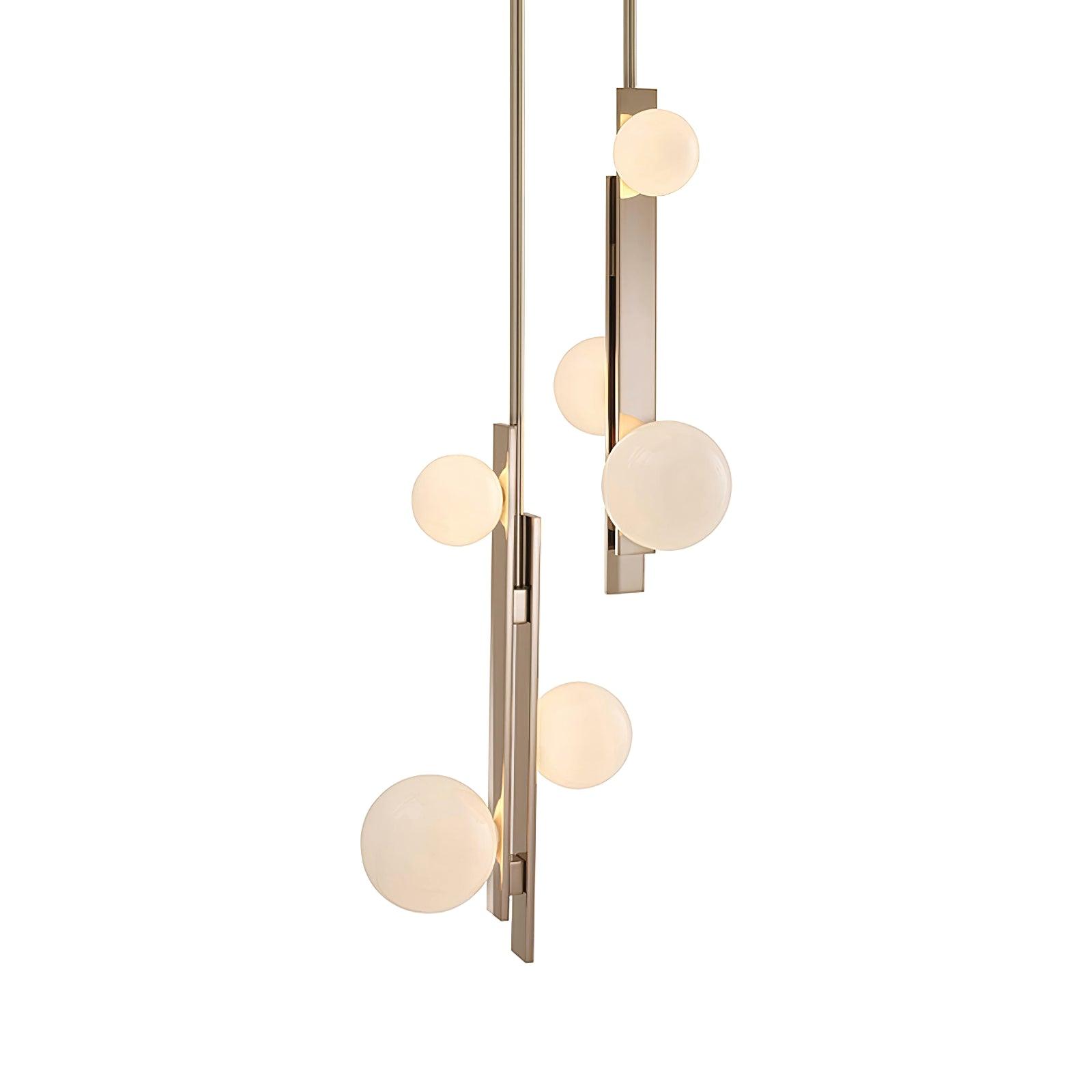 Elijah Modern Glass Pendant Lamp-Neutral Decor