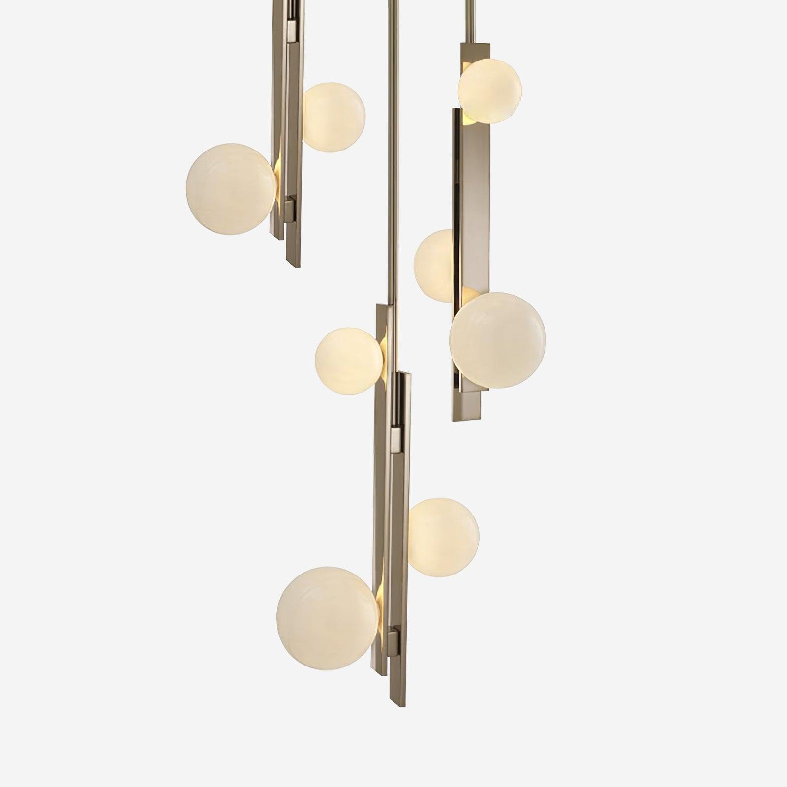 Elijah Modern Glass Pendant Lamp-Neutral Decor