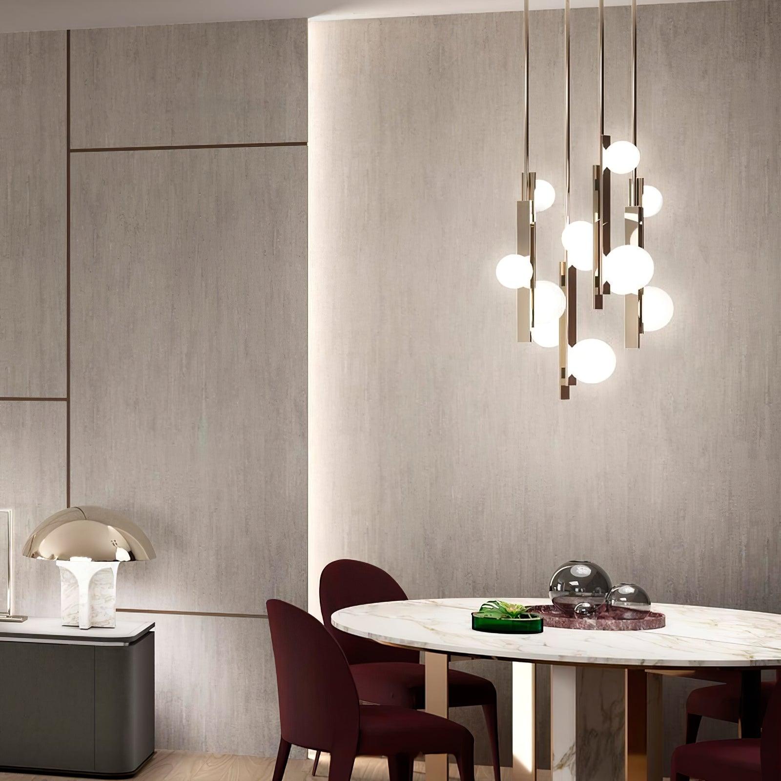 Elijah Modern Glass Pendant Lamp-Neutral Decor