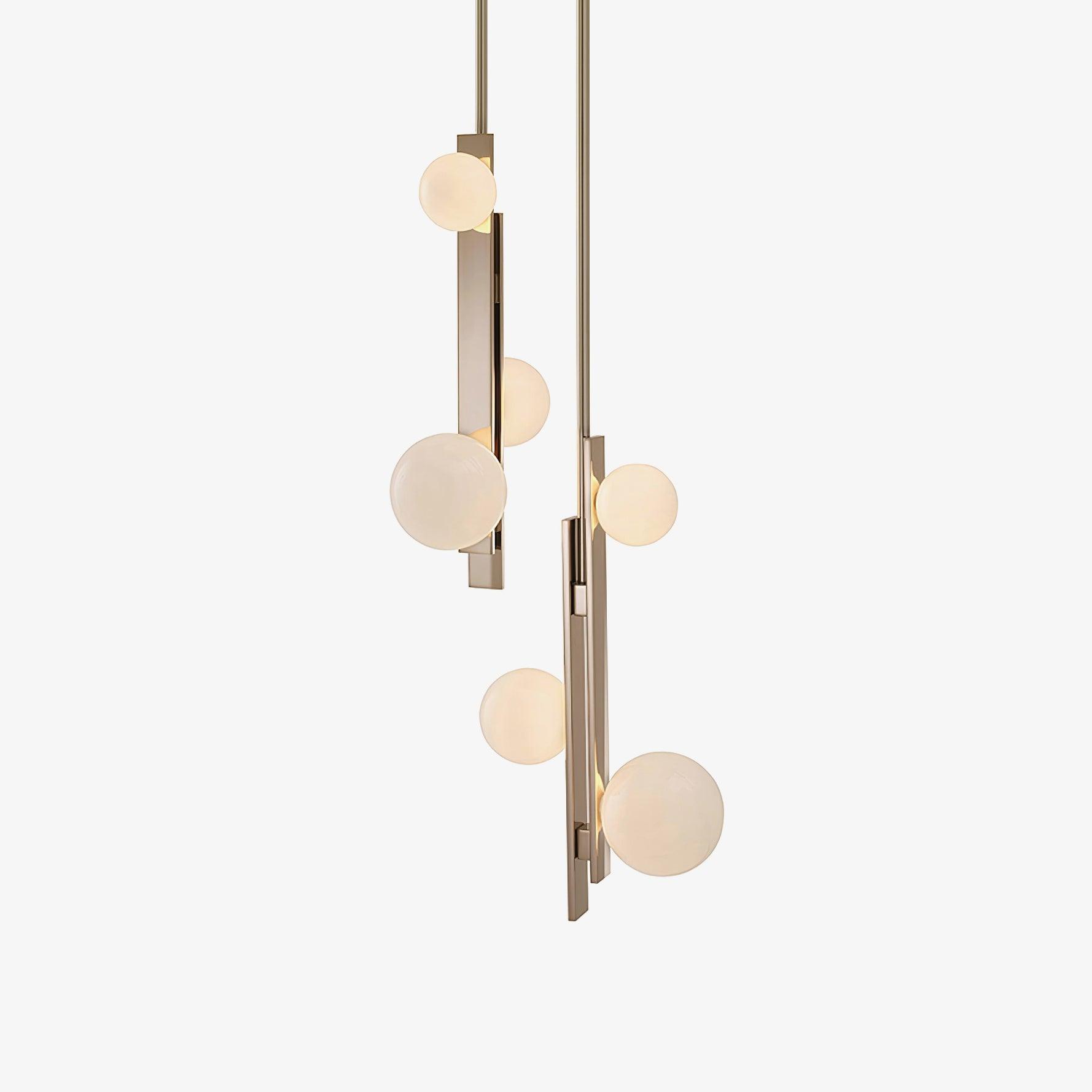 Elijah Modern Glass Pendant Lamp-Neutral Decor