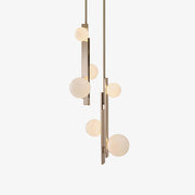 Elijah Modern Glass Pendant Lamp-Neutral Decor