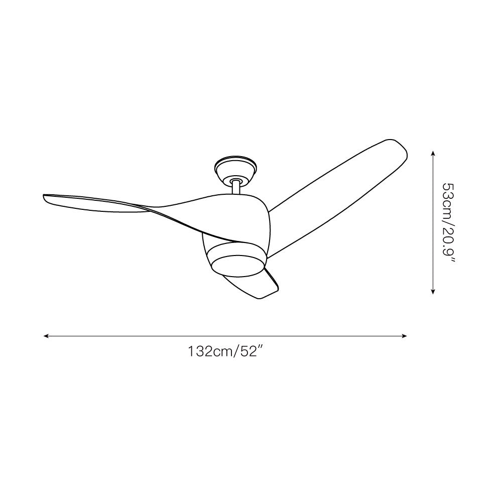 Comirisra Ceiling Fan Light