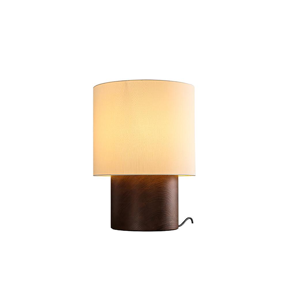 Alvira Minialist Wood Table Lamp-Neutral Decor