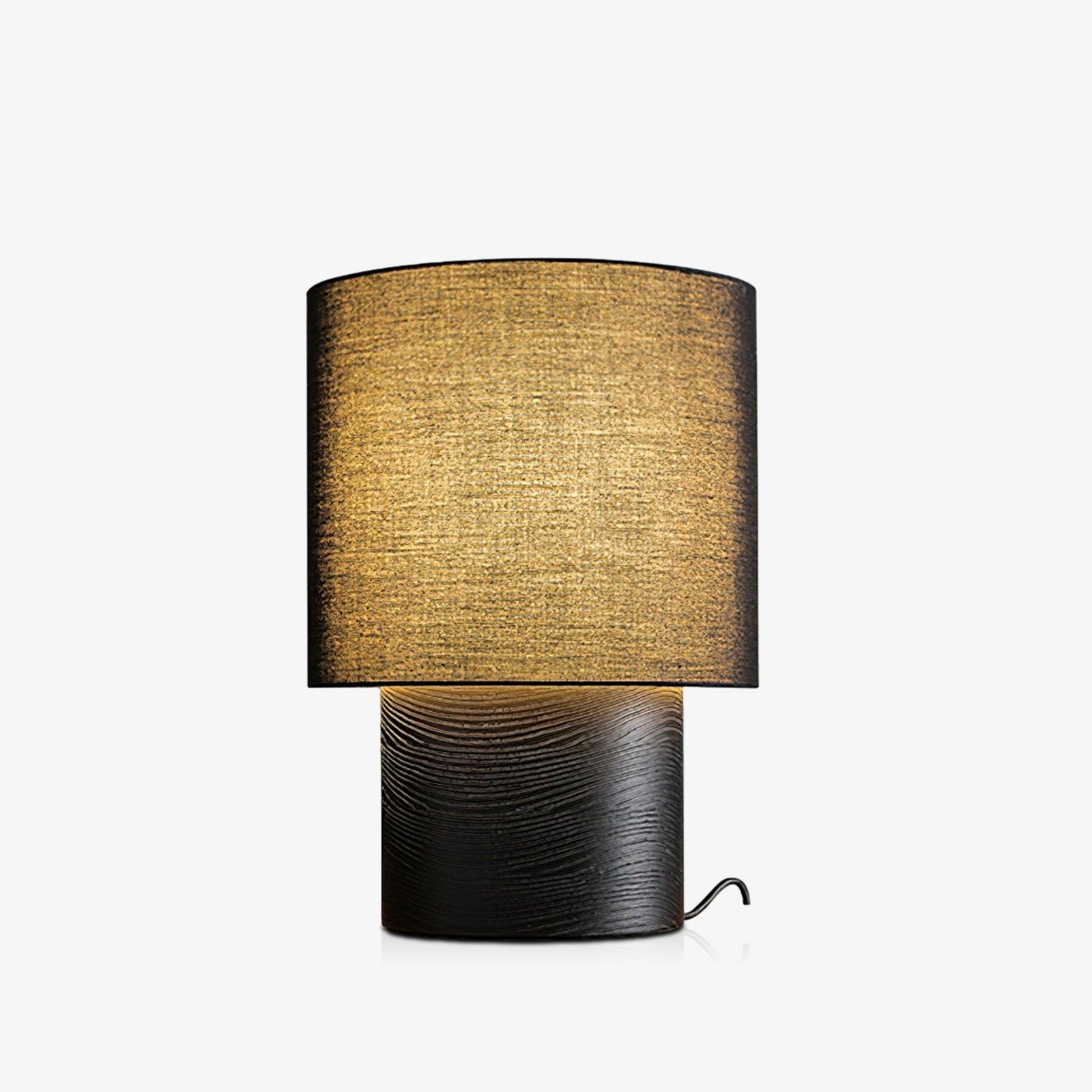Alvira Minialist Wood Table Lamp-Neutral Decor
