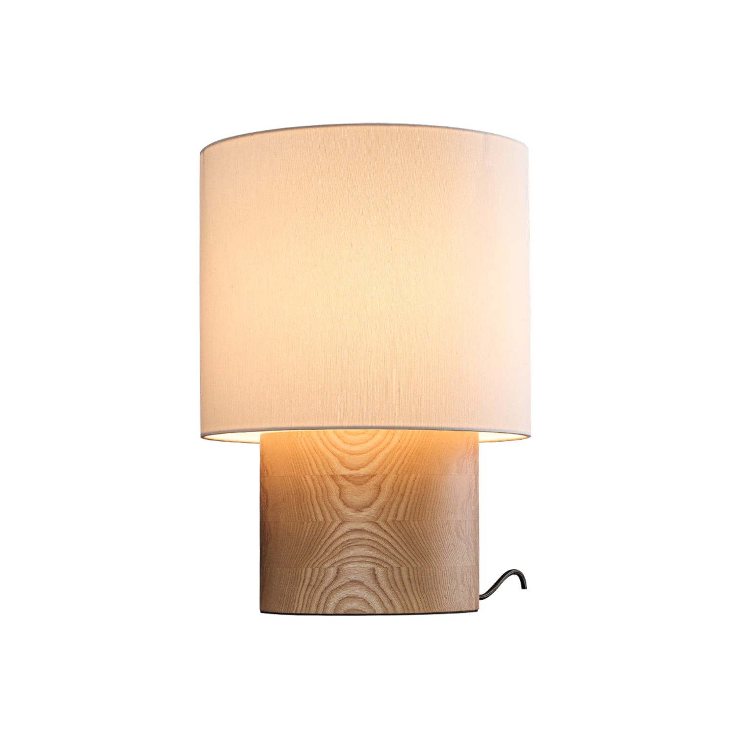 Alvira Minialist Wood Table Lamp-Neutral Decor