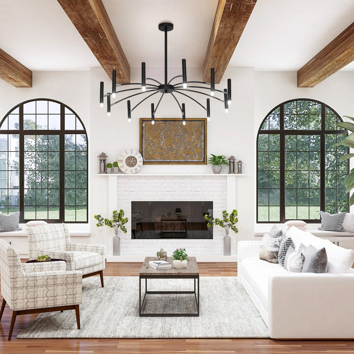 Cemarus Industrial Chandelier
