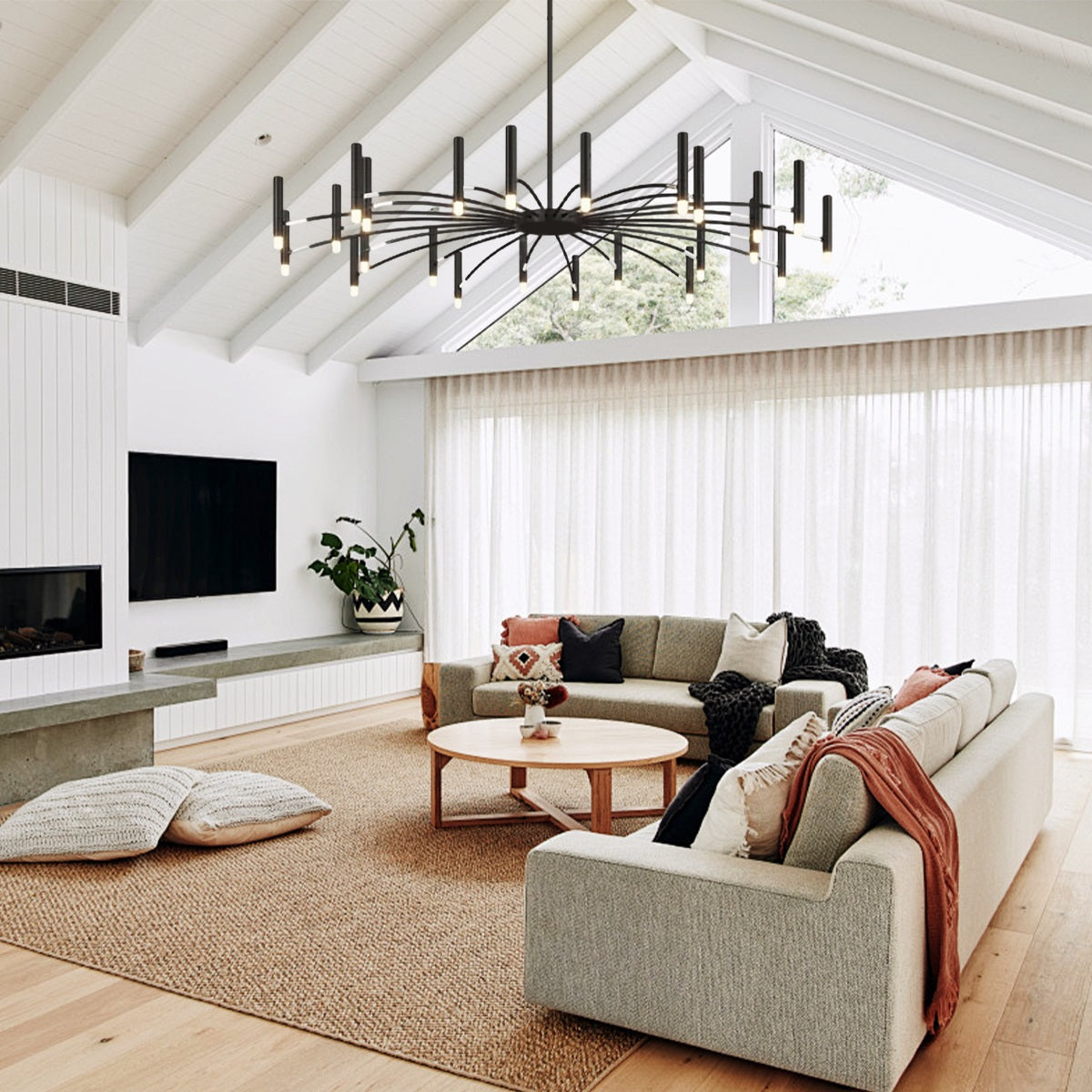 Cemarus Industrial Chandelier