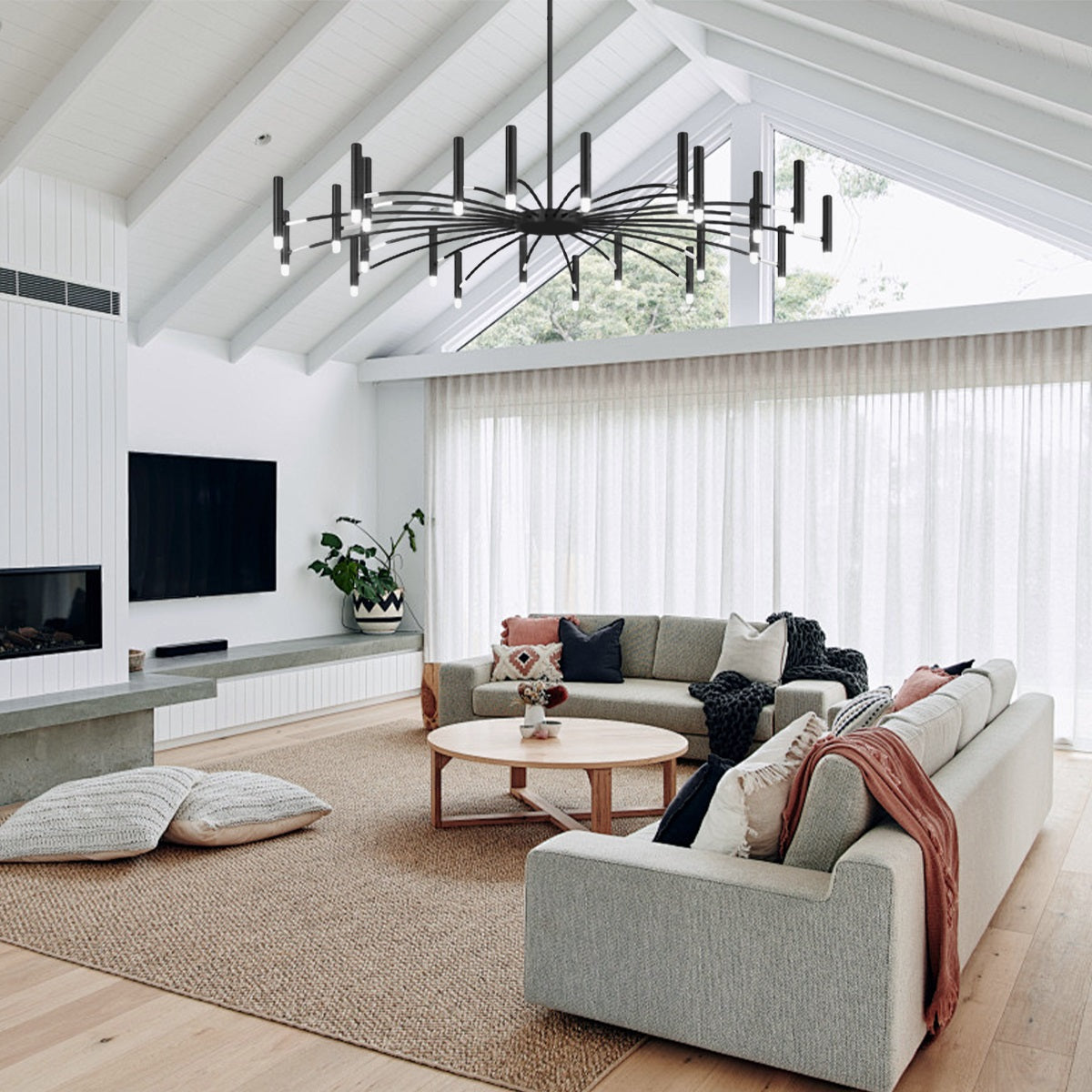 Cemarus Industrial Chandelier