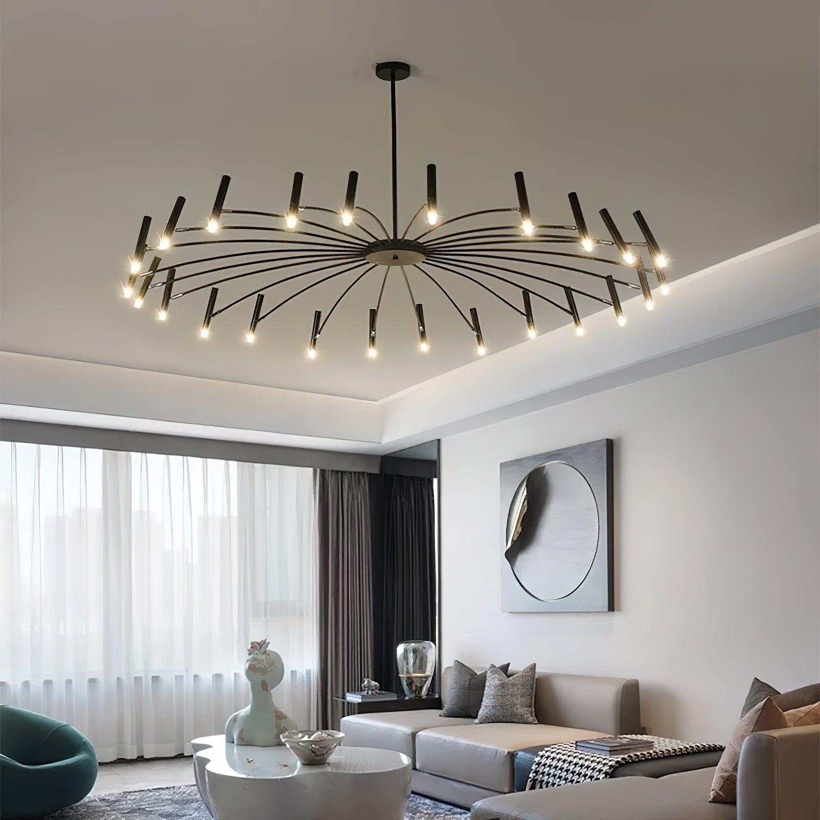 Cemarus Industrial Chandelier