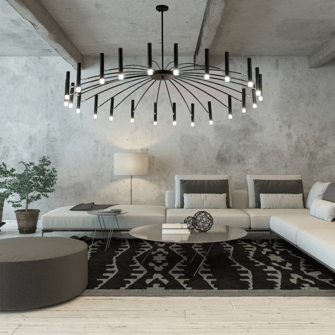 Cemarus Industrial Chandelier