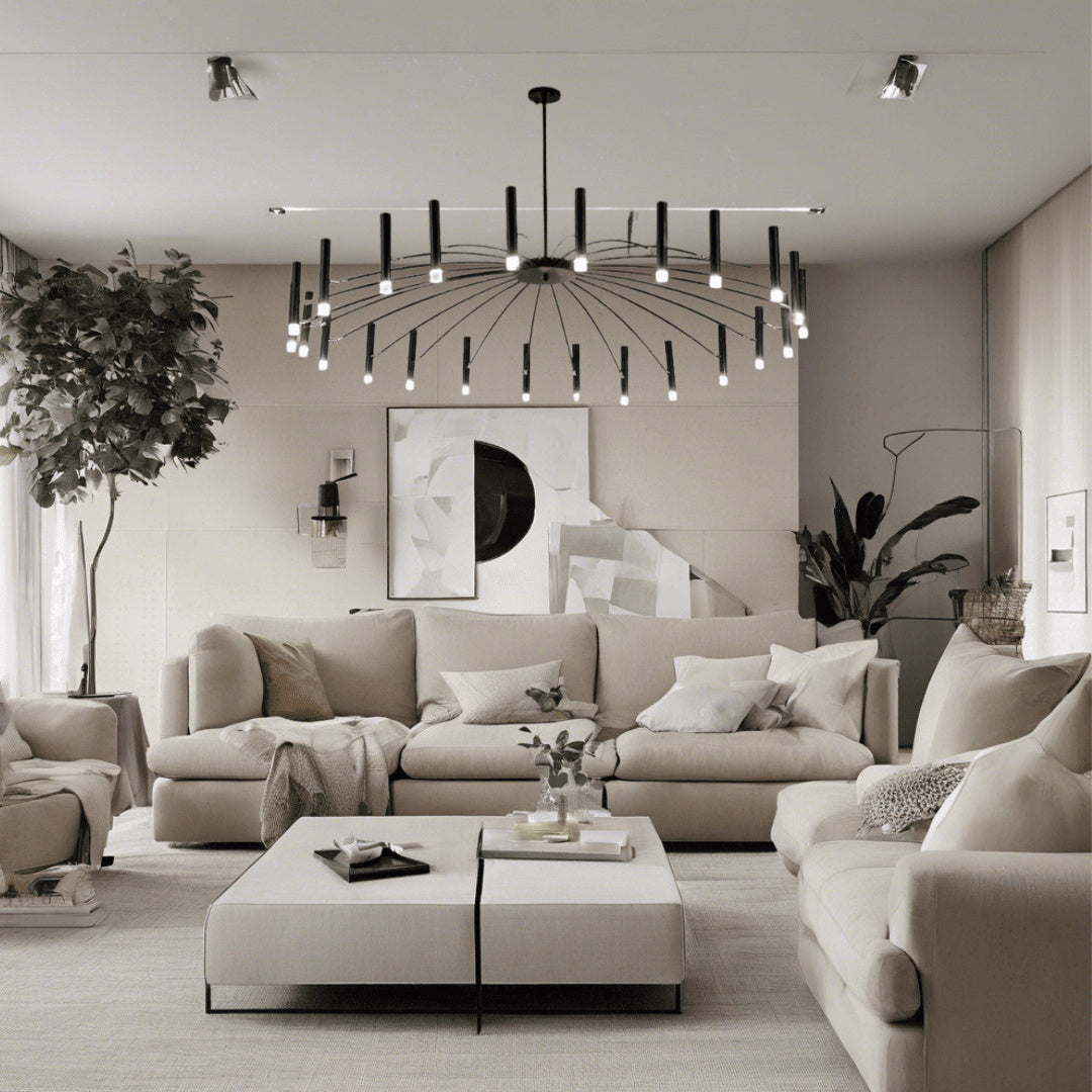 Cemarus Industrial Chandelier