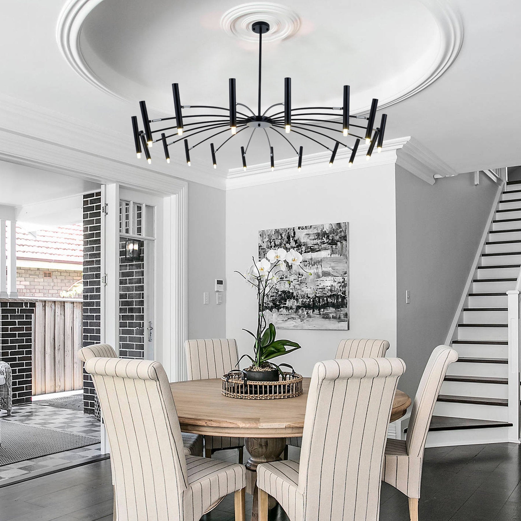 Cemarus Industrial Chandelier