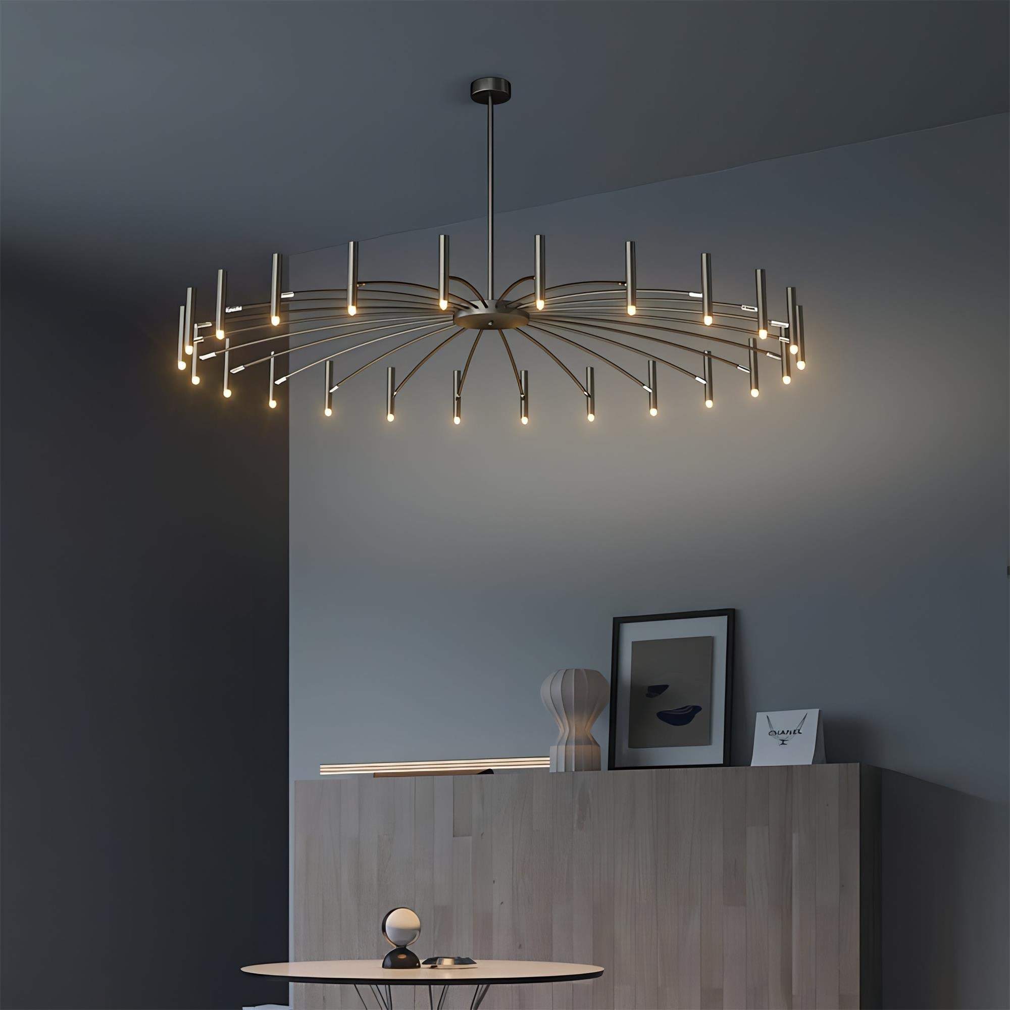 Cemarus Industrial Chandelier