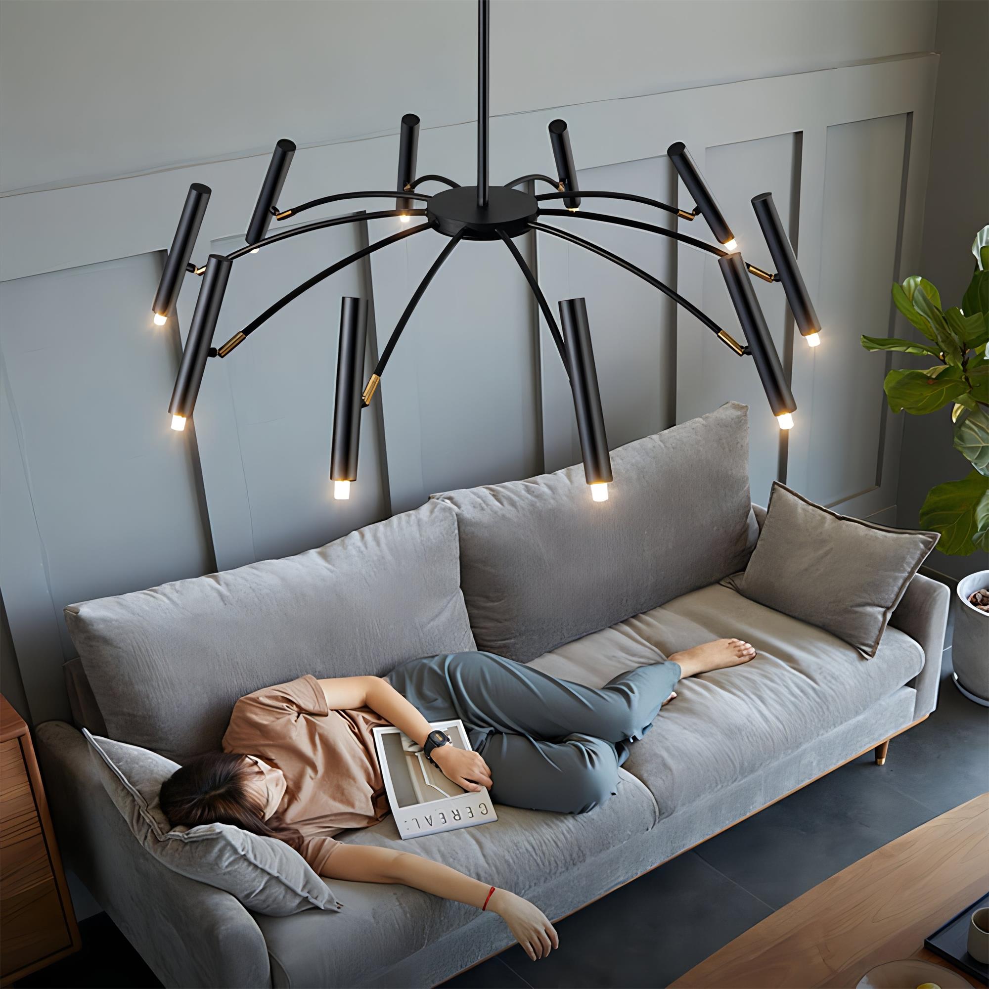 Cemarus Industrial Chandelier
