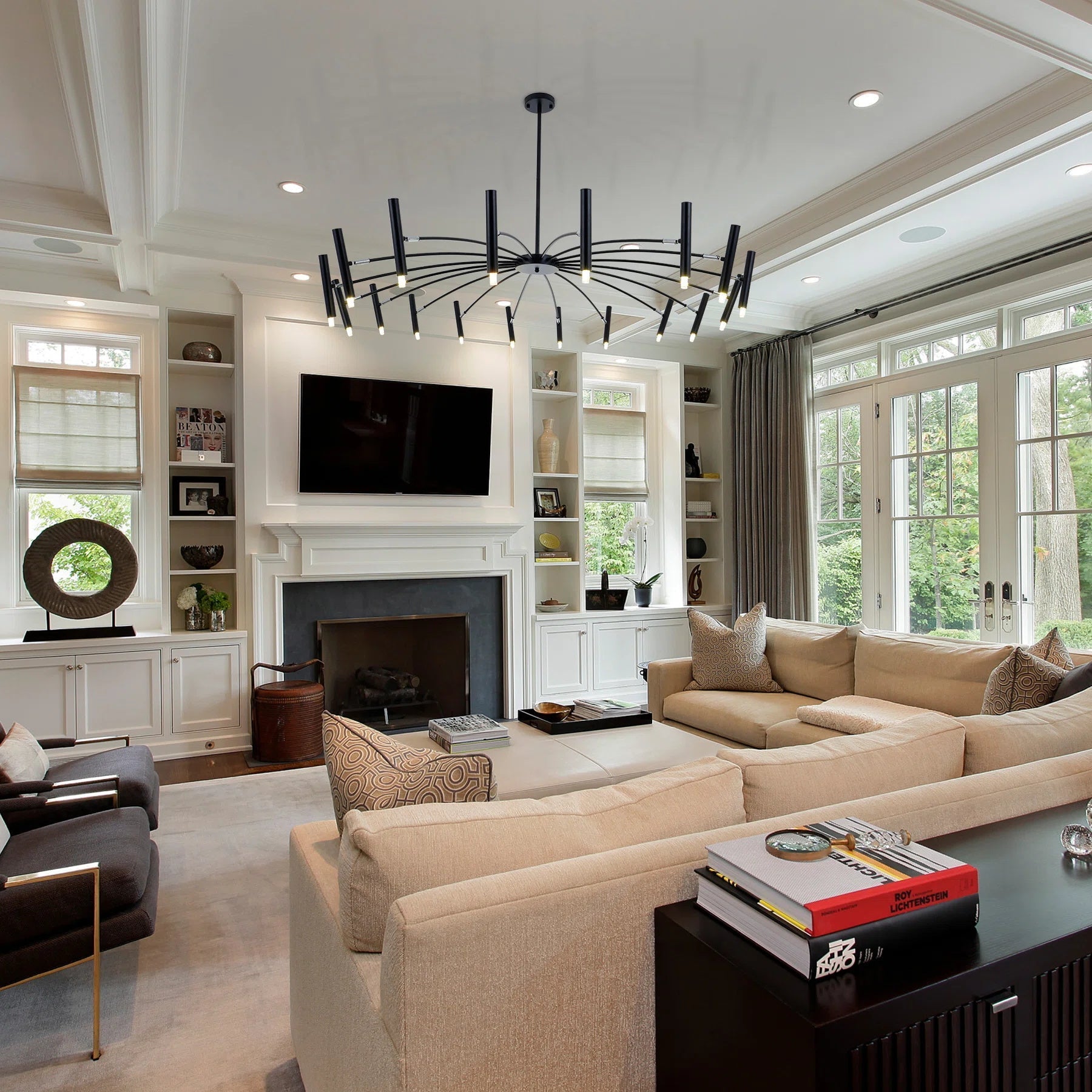 Cemarus Industrial Chandelier