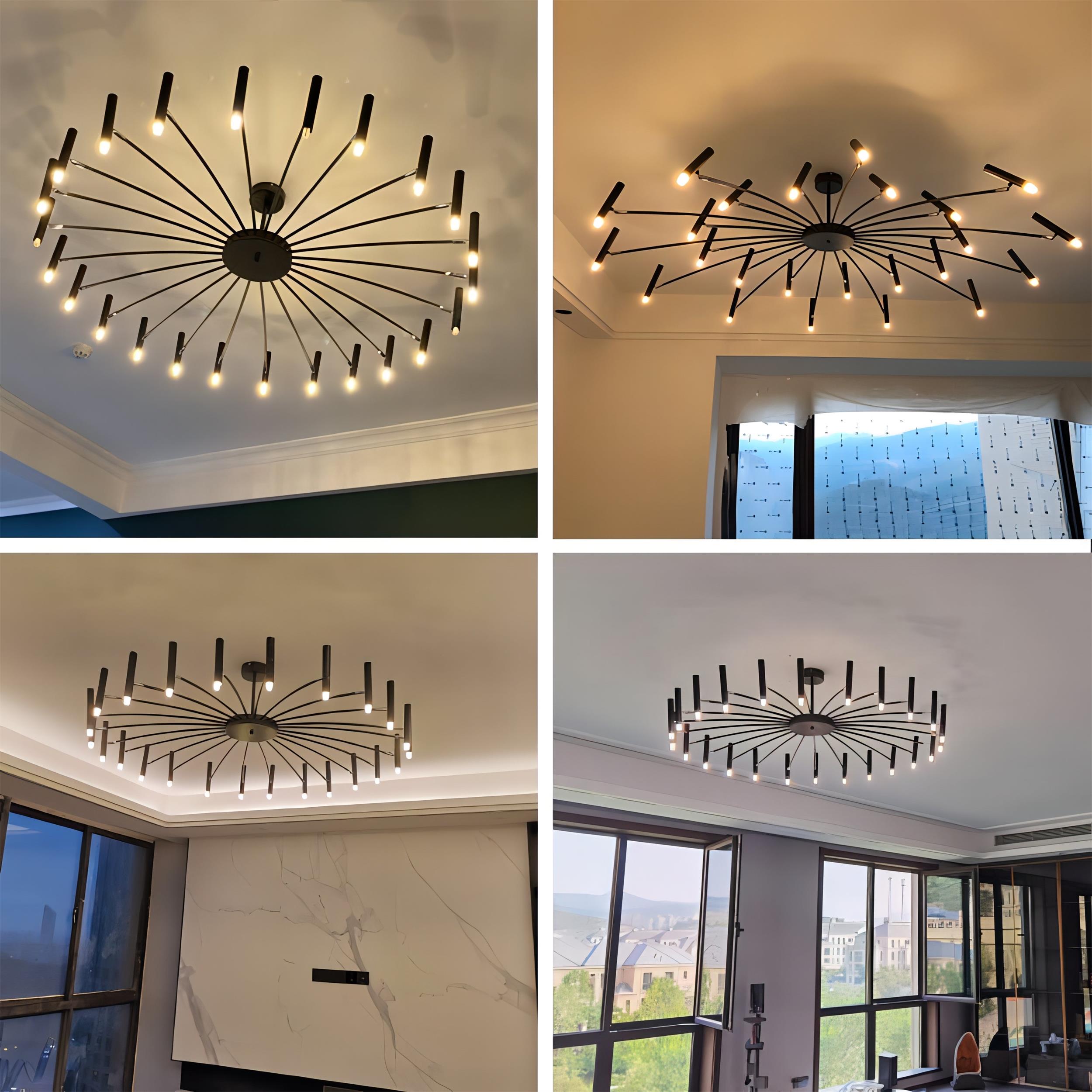 Cemarus Industrial Chandelier