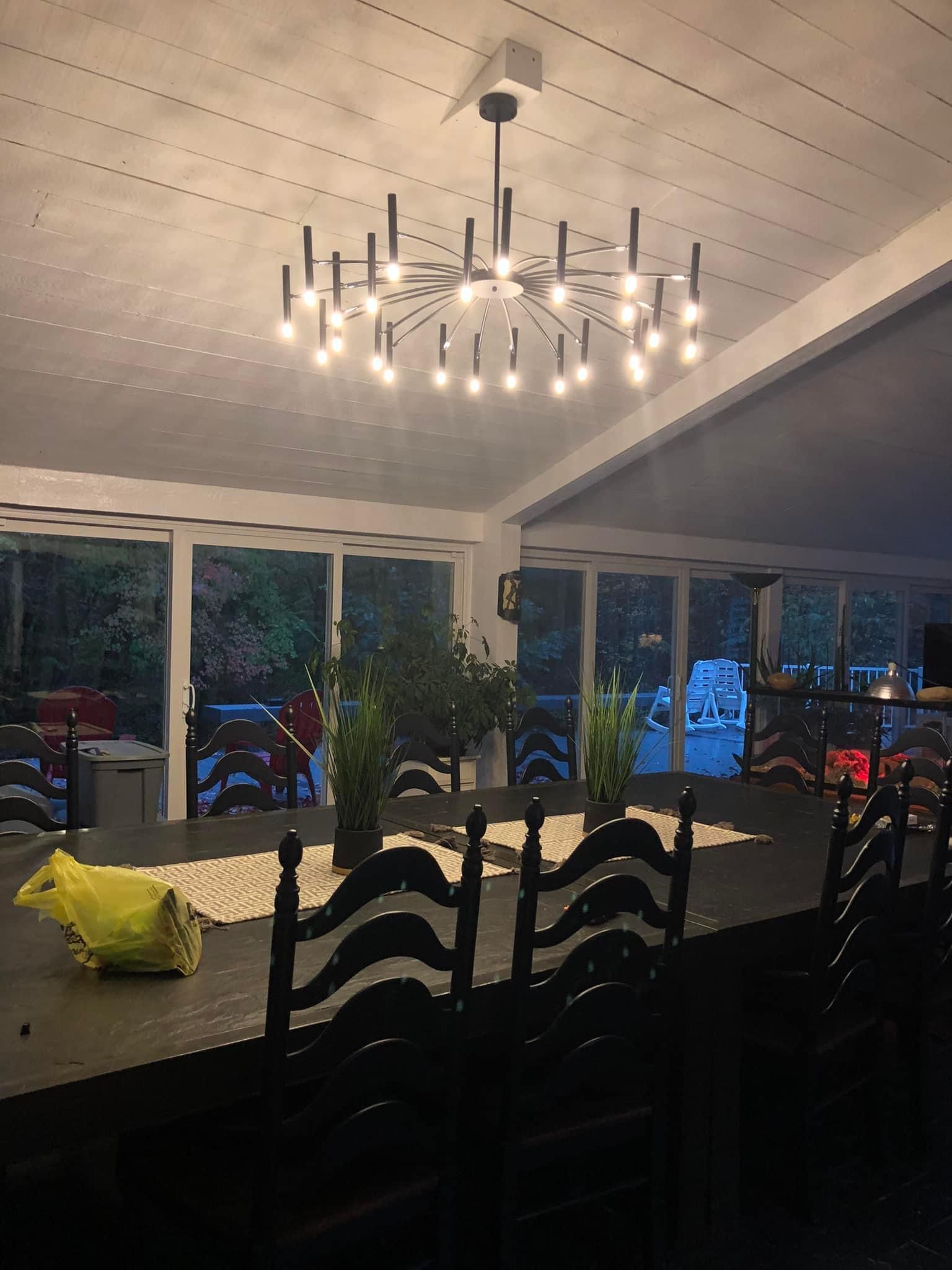 Cemarus Industrial Chandelier