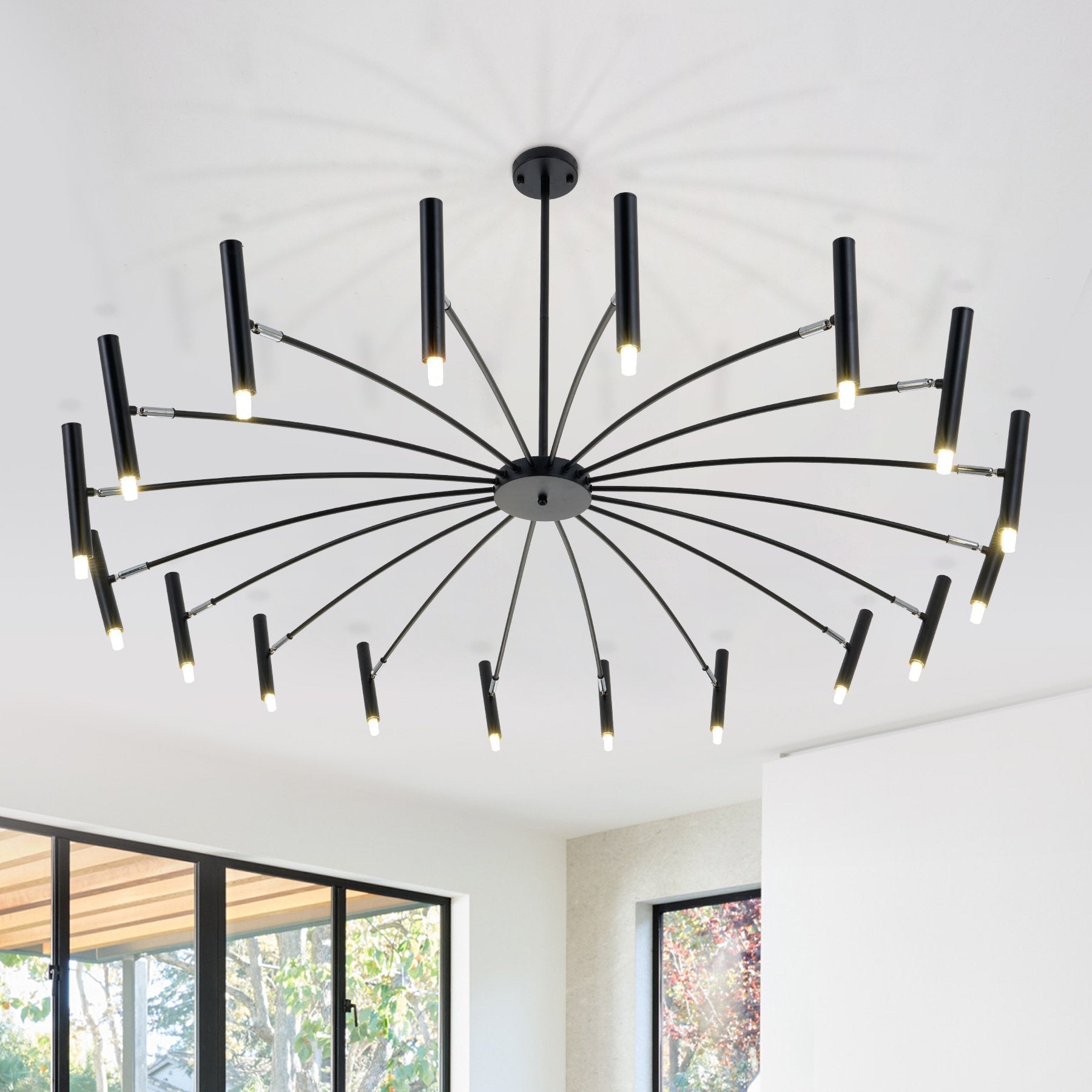 Cemarus Industrial Chandelier