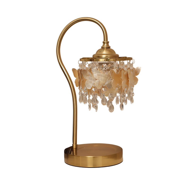 The Jasinski Table Lamp shown in the alternative white finish.