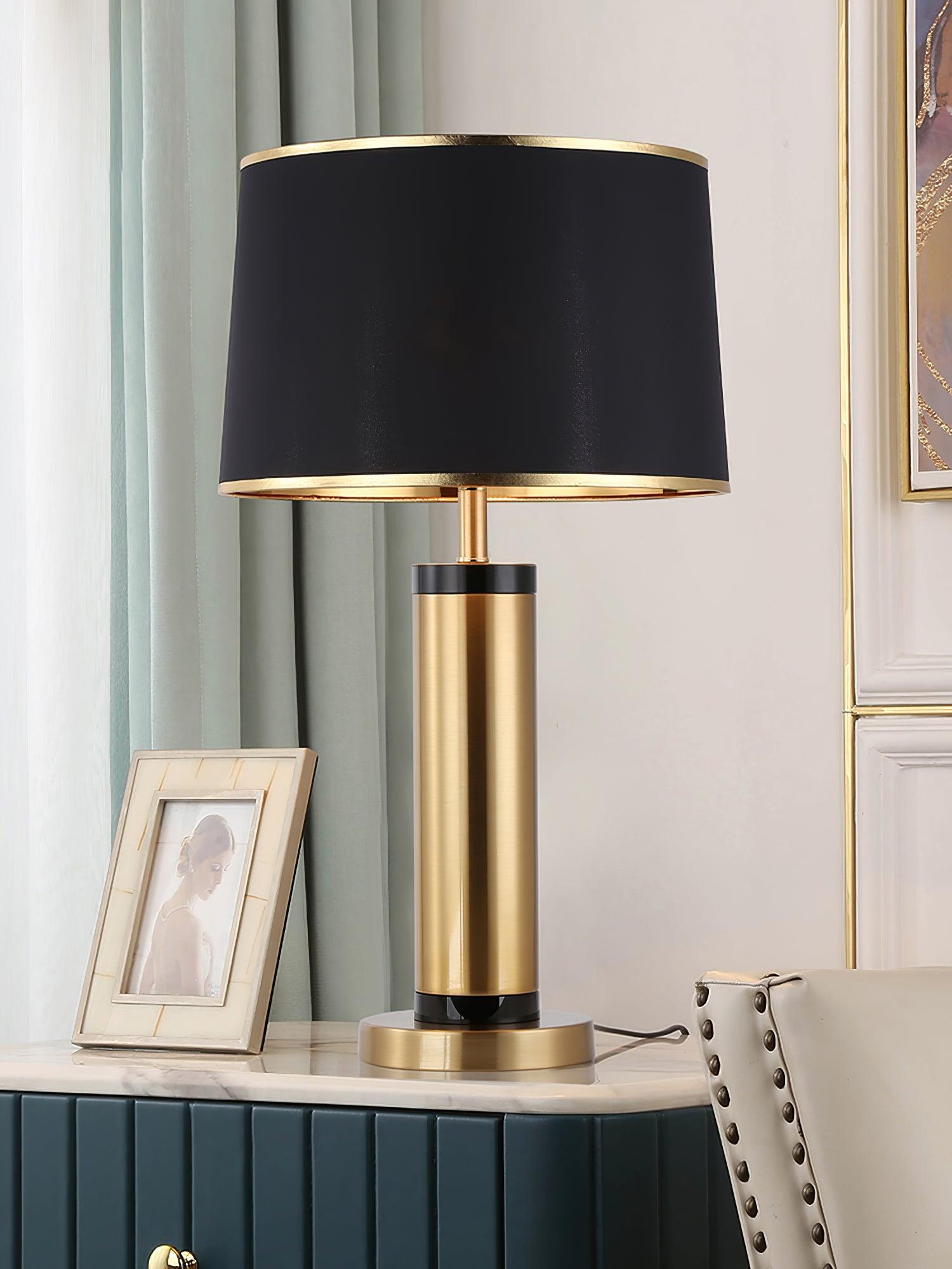 Cur Modern Table Lamp-Neutral Decor