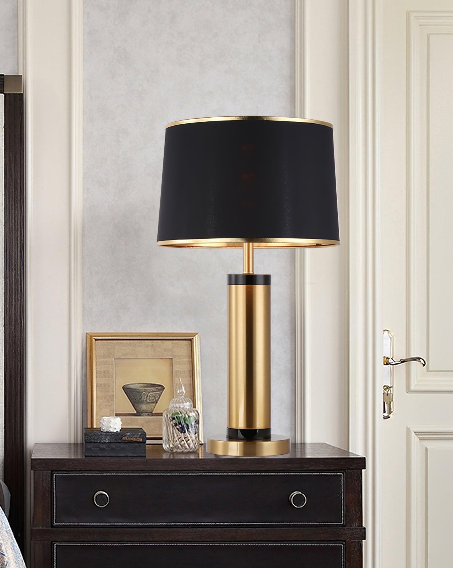 Cur Modern Table Lamp-Neutral Decor