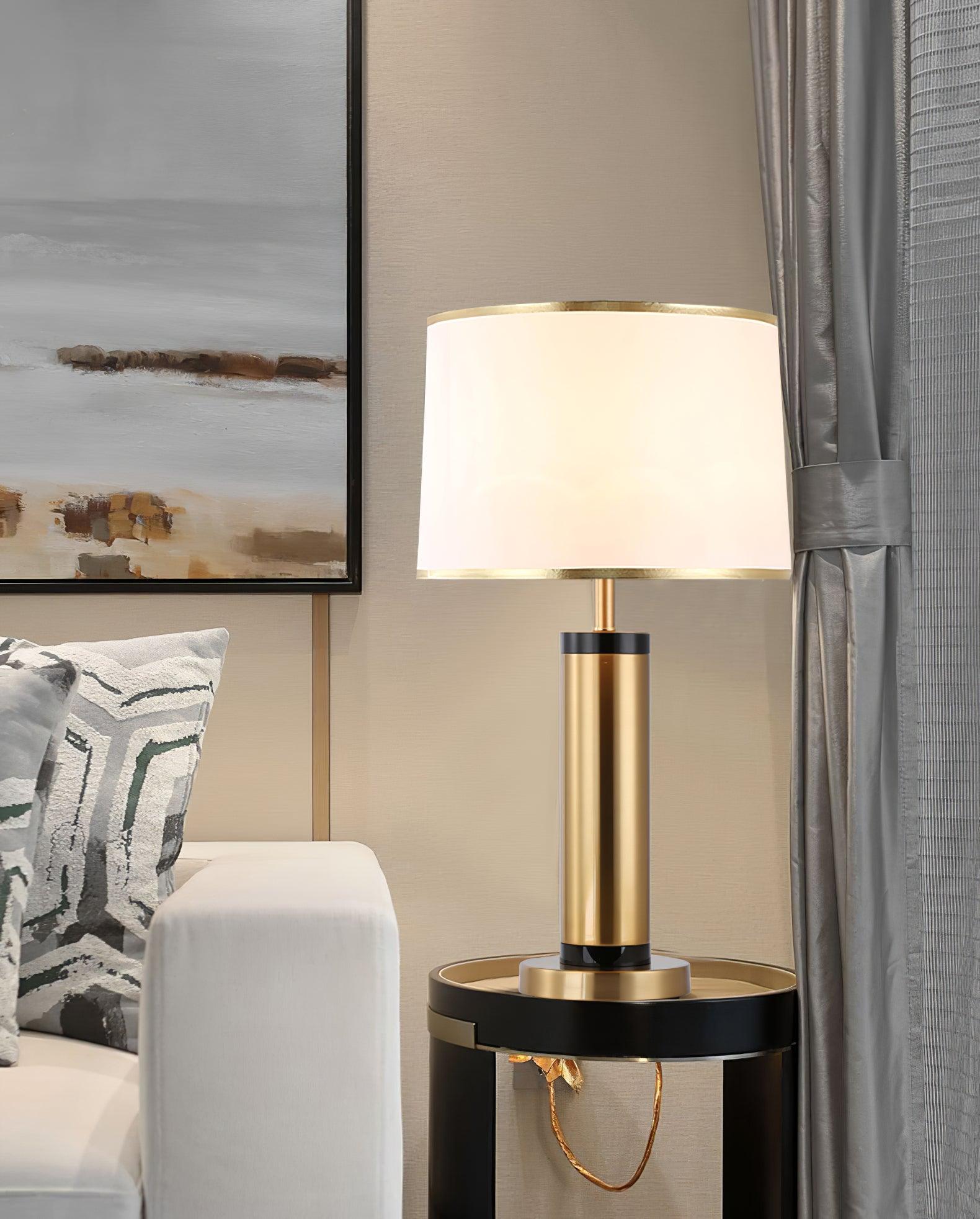 Cur Modern Table Lamp-Neutral Decor