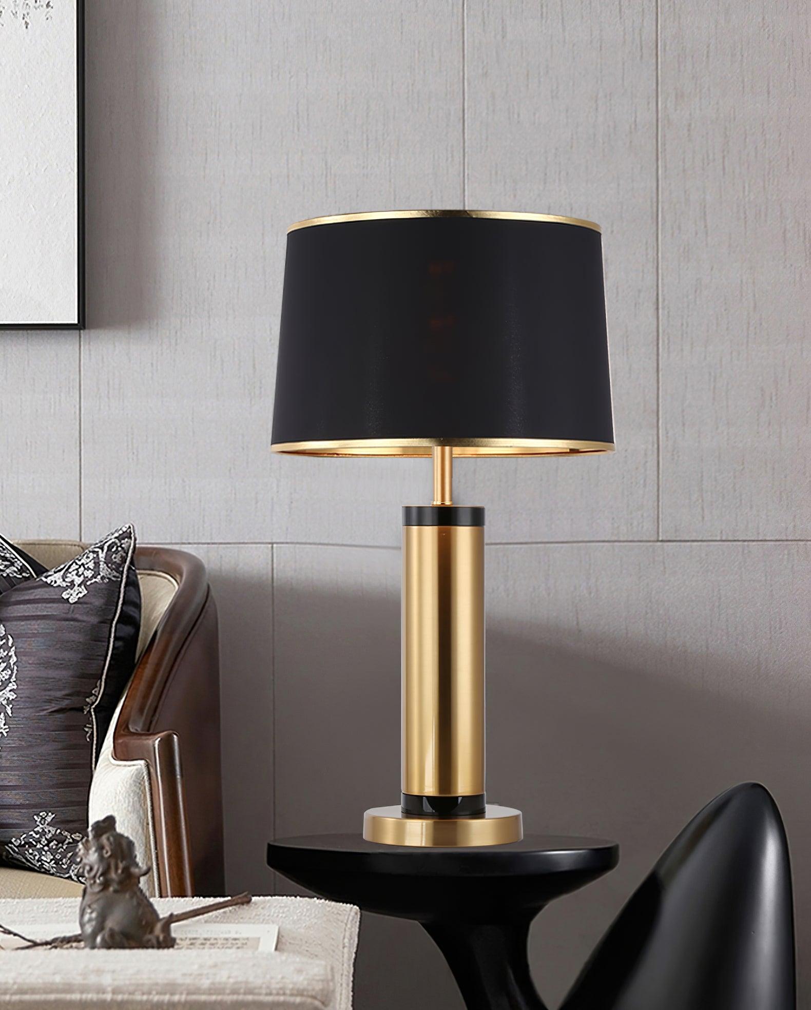 Cur Modern Table Lamp-Neutral Decor