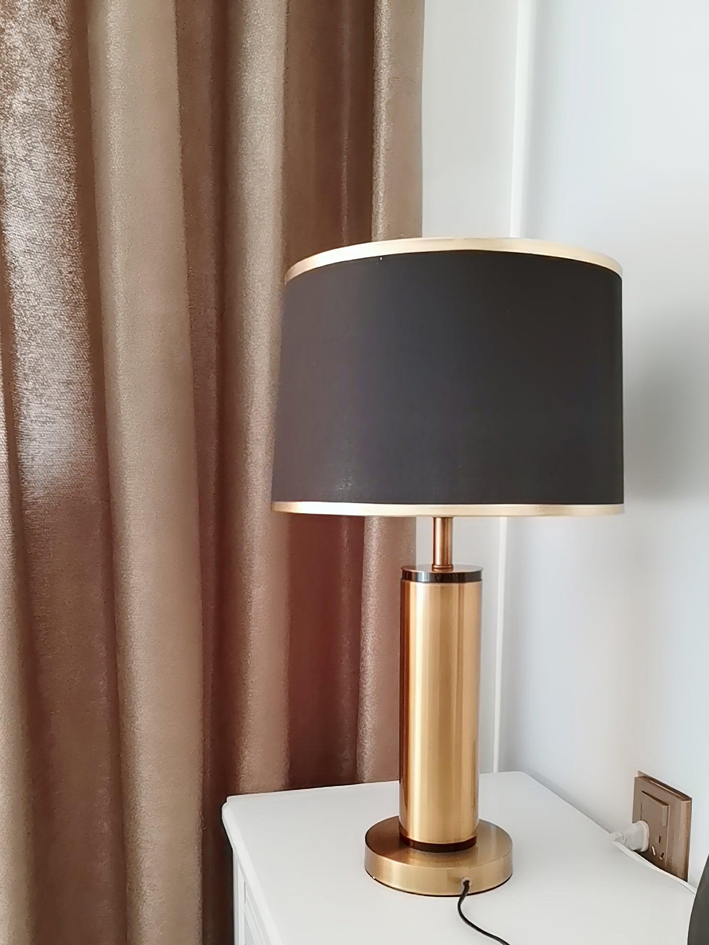 Cur Modern Table Lamp-Neutral Decor