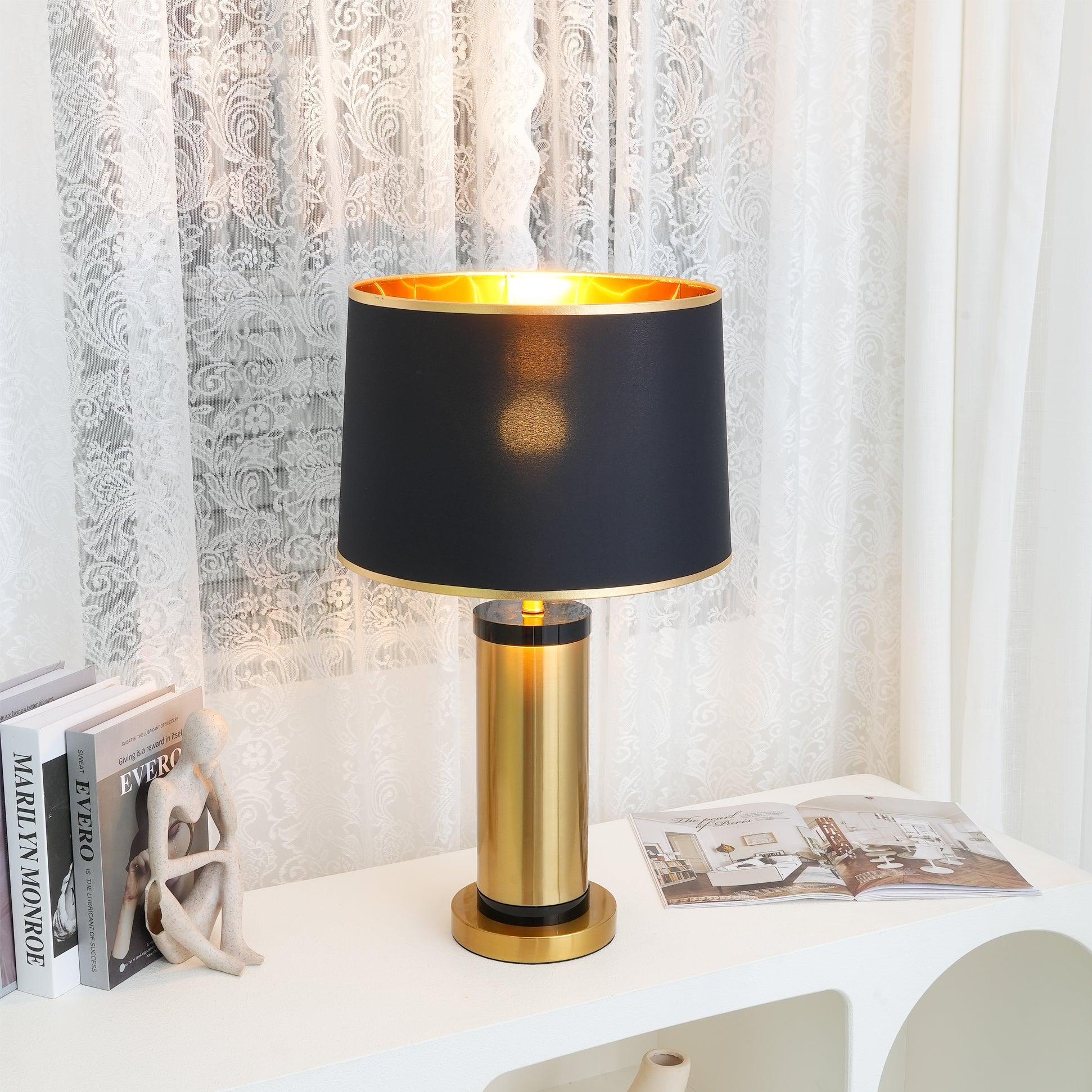 Cur Modern Table Lamp-Neutral Decor