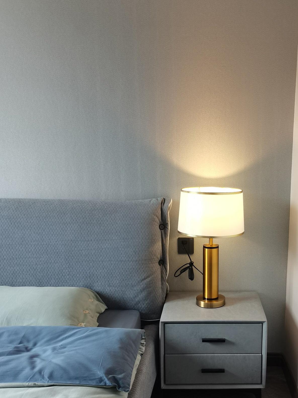 Cur Modern Table Lamp-Neutral Decor