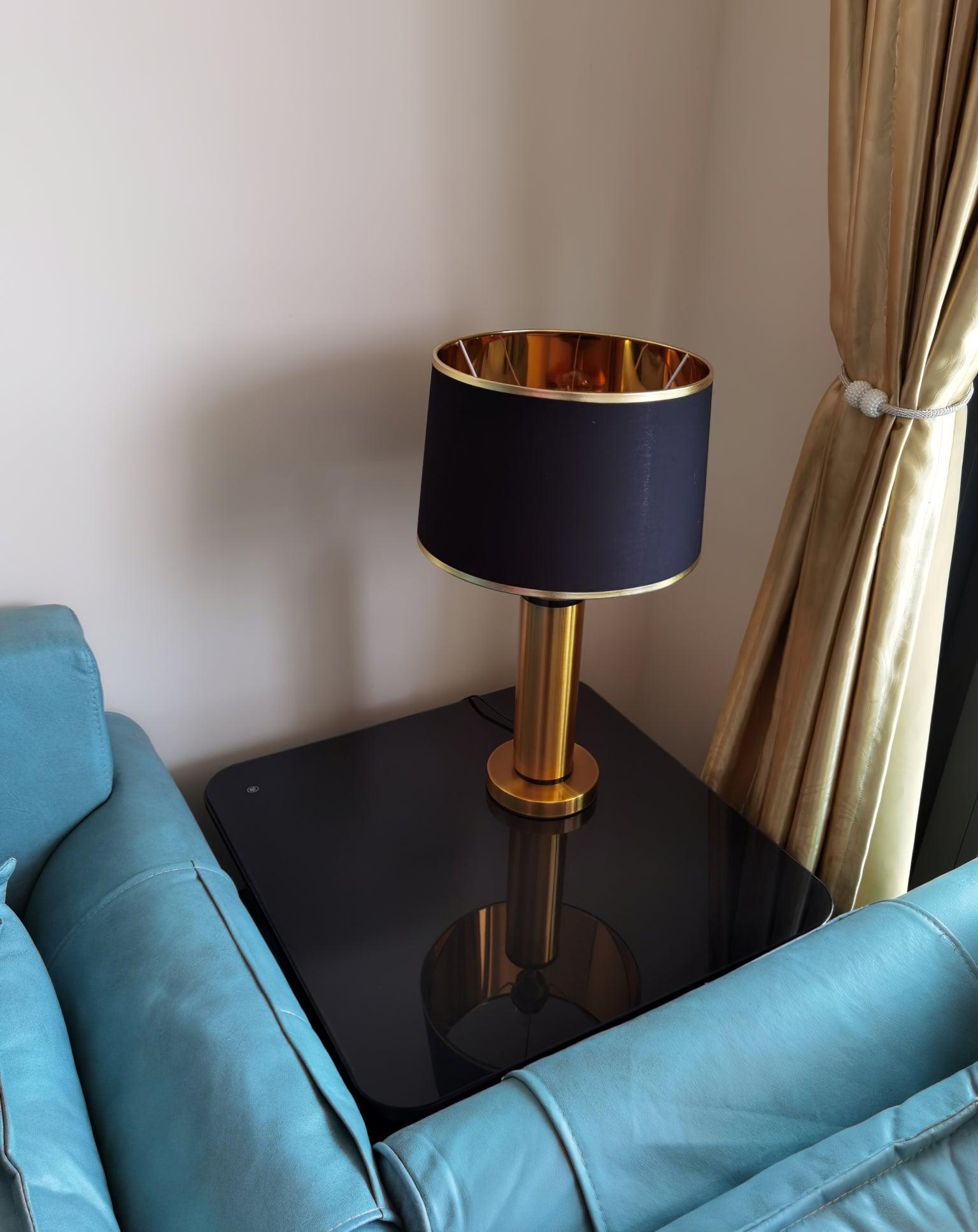 Cur Modern Table Lamp-Neutral Decor