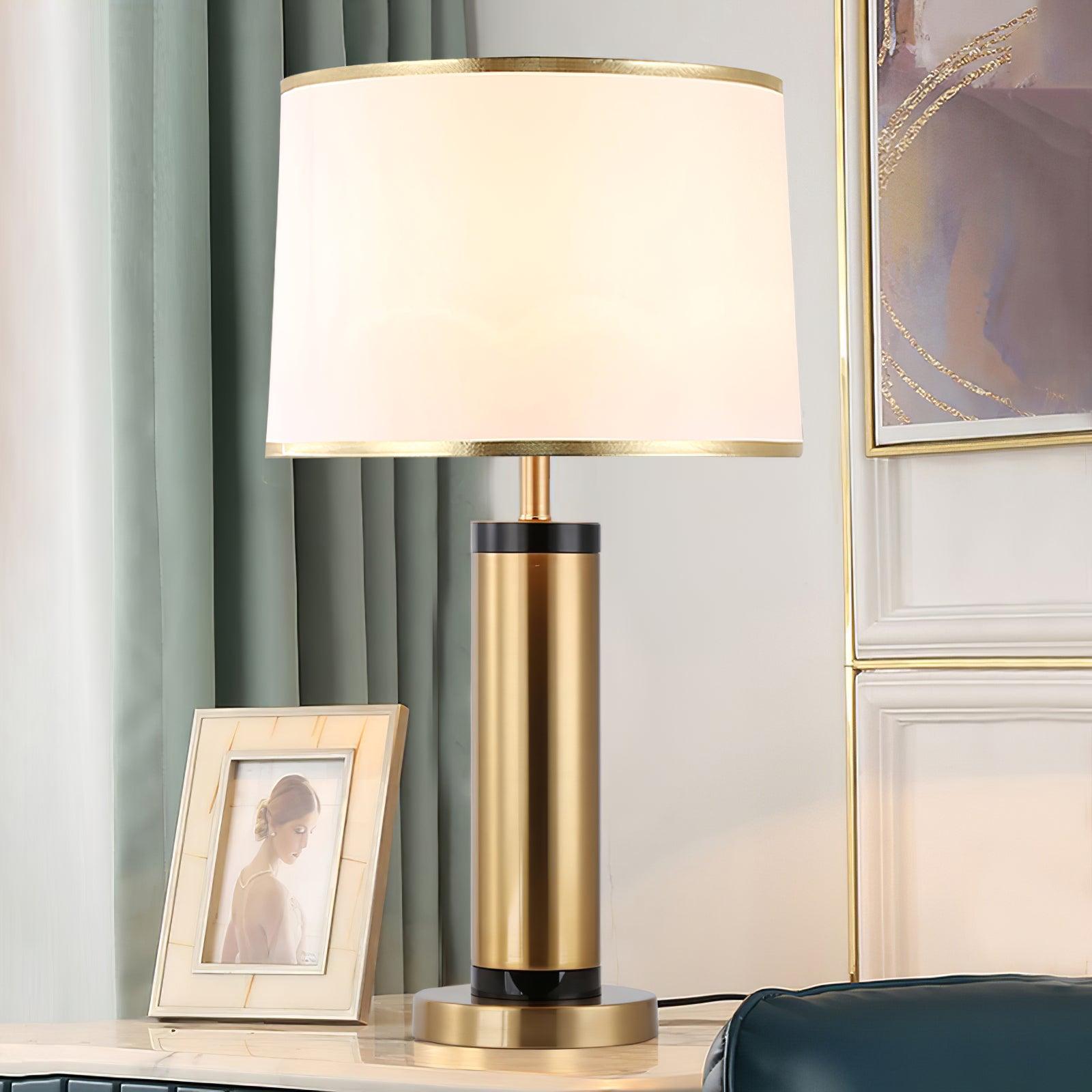 Cur Modern Table Lamp-Neutral Decor