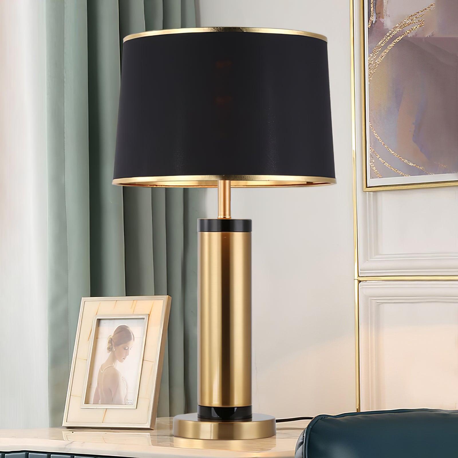 Cur Modern Table Lamp-Neutral Decor