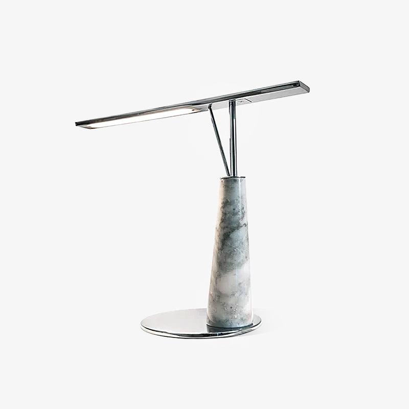 Lunaris Modern Marble Table Lamp-Neutral Decor