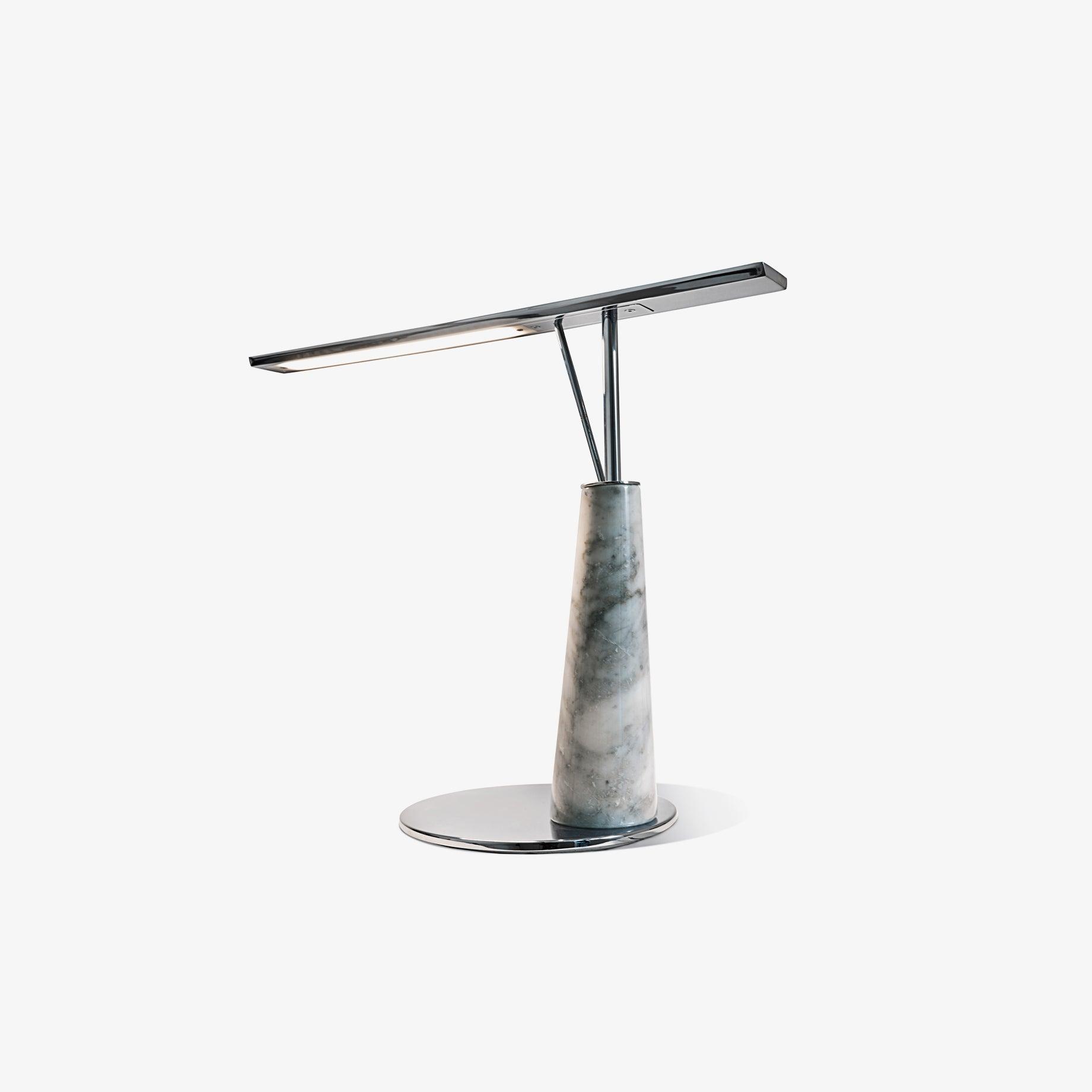 Lunaris Modern Marble Table Lamp-Neutral Decor
