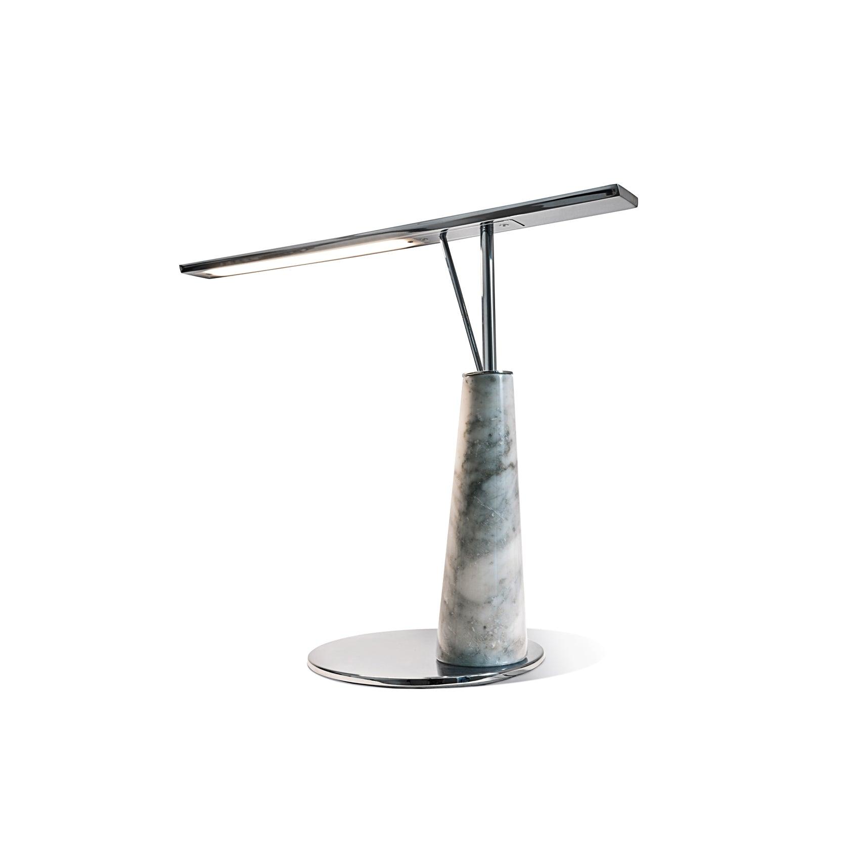 Lunaris Modern Marble Table Lamp-Neutral Decor
