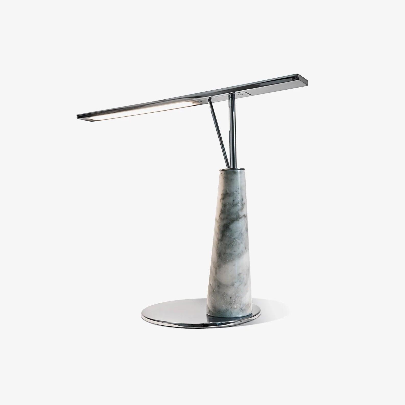 Lunaris Modern Marble Table Lamp-Neutral Decor