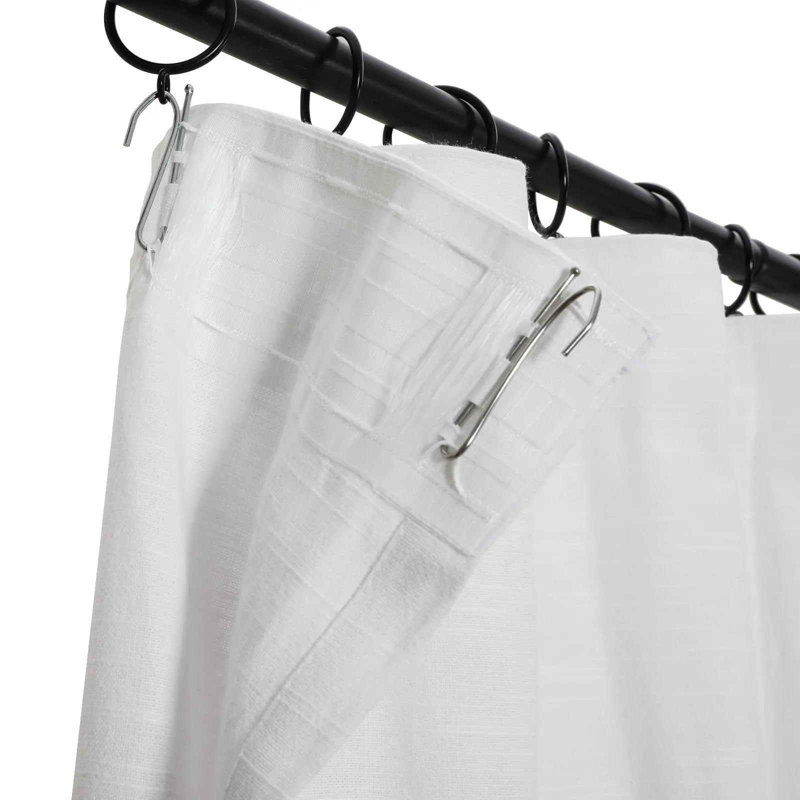 Jenna Linen Curtains & Drapes Soft Top-Neutral Decor
