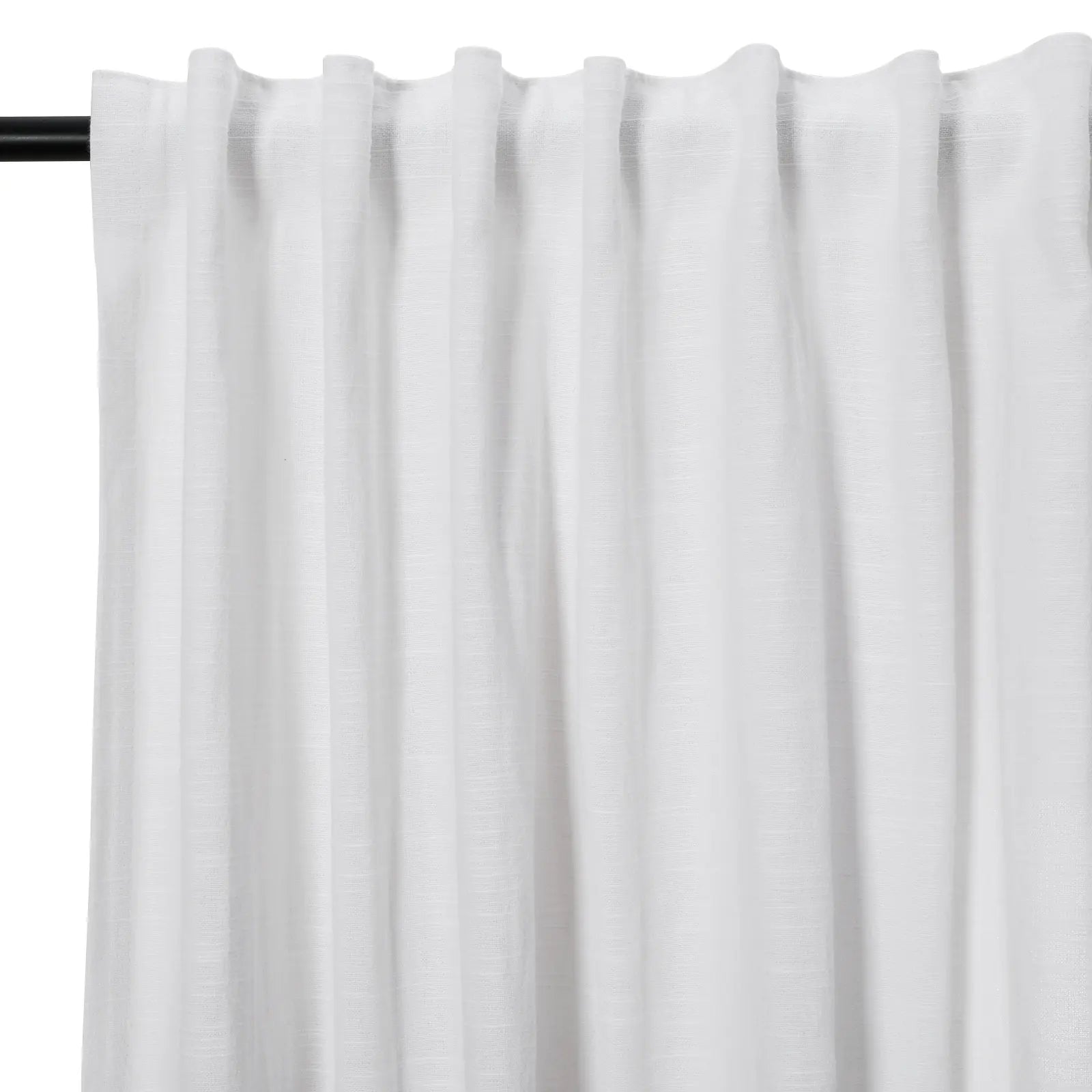 Jenna Linen Curtains & Drapes Soft Top-Neutral Decor