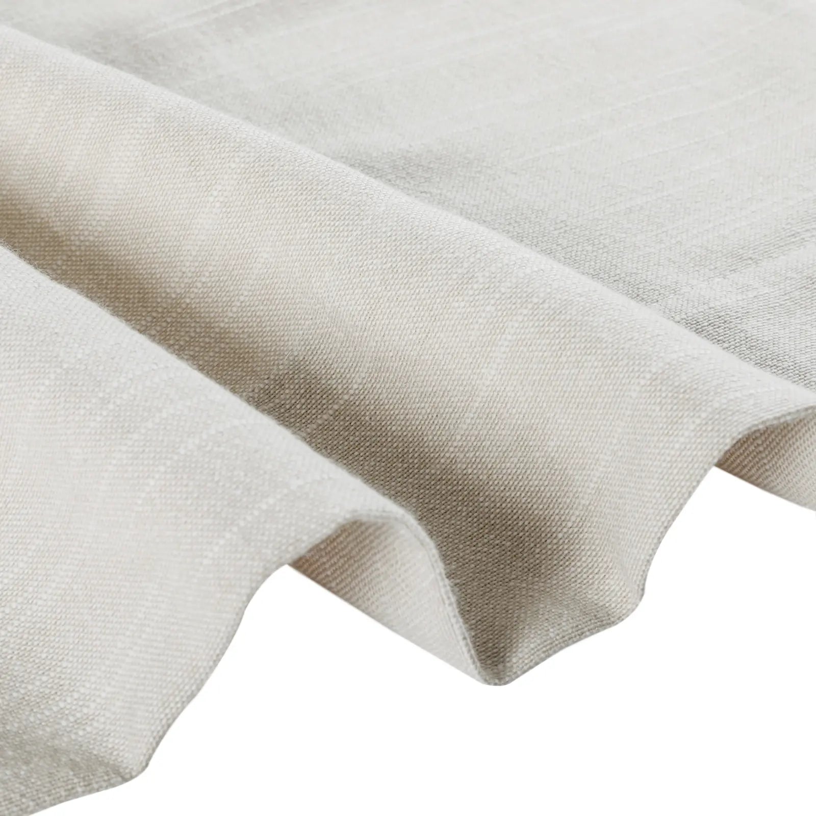 Jenna Linen Curtains & Drapes Pleated-Neutral Decor