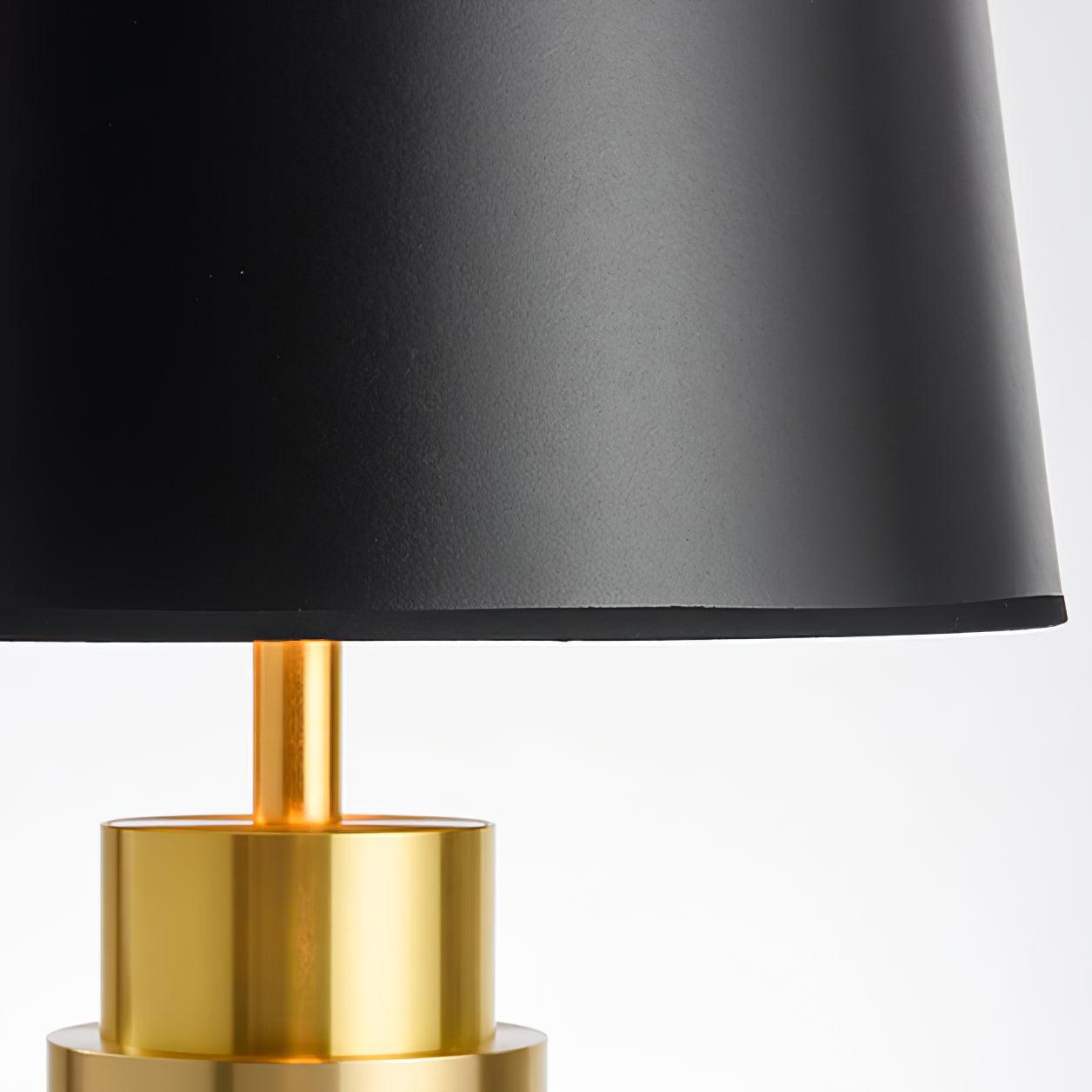 Lyle Fabric Industrial Table Lamp-Neutral Decor