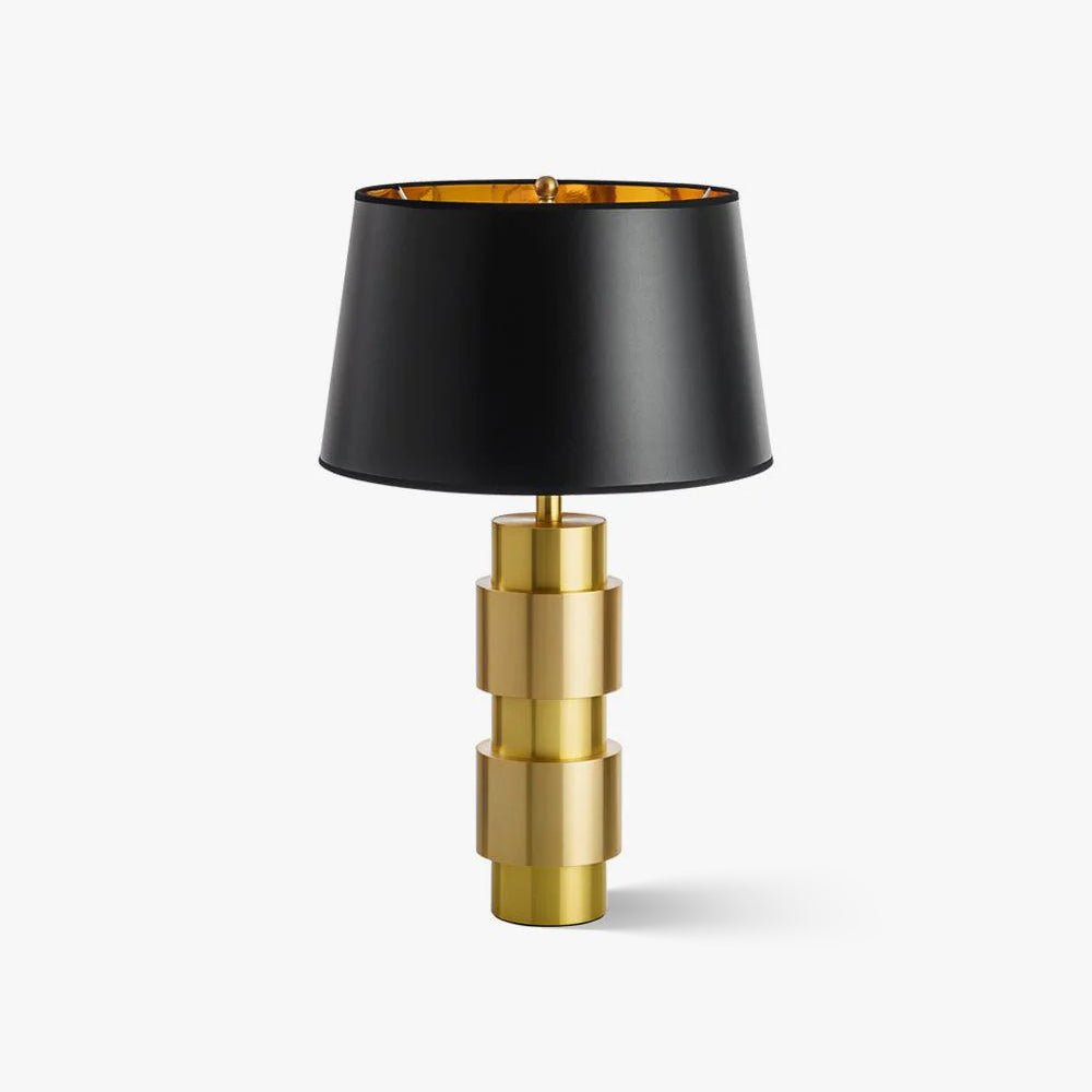Lyle Fabric Industrial Table Lamp-Neutral Decor