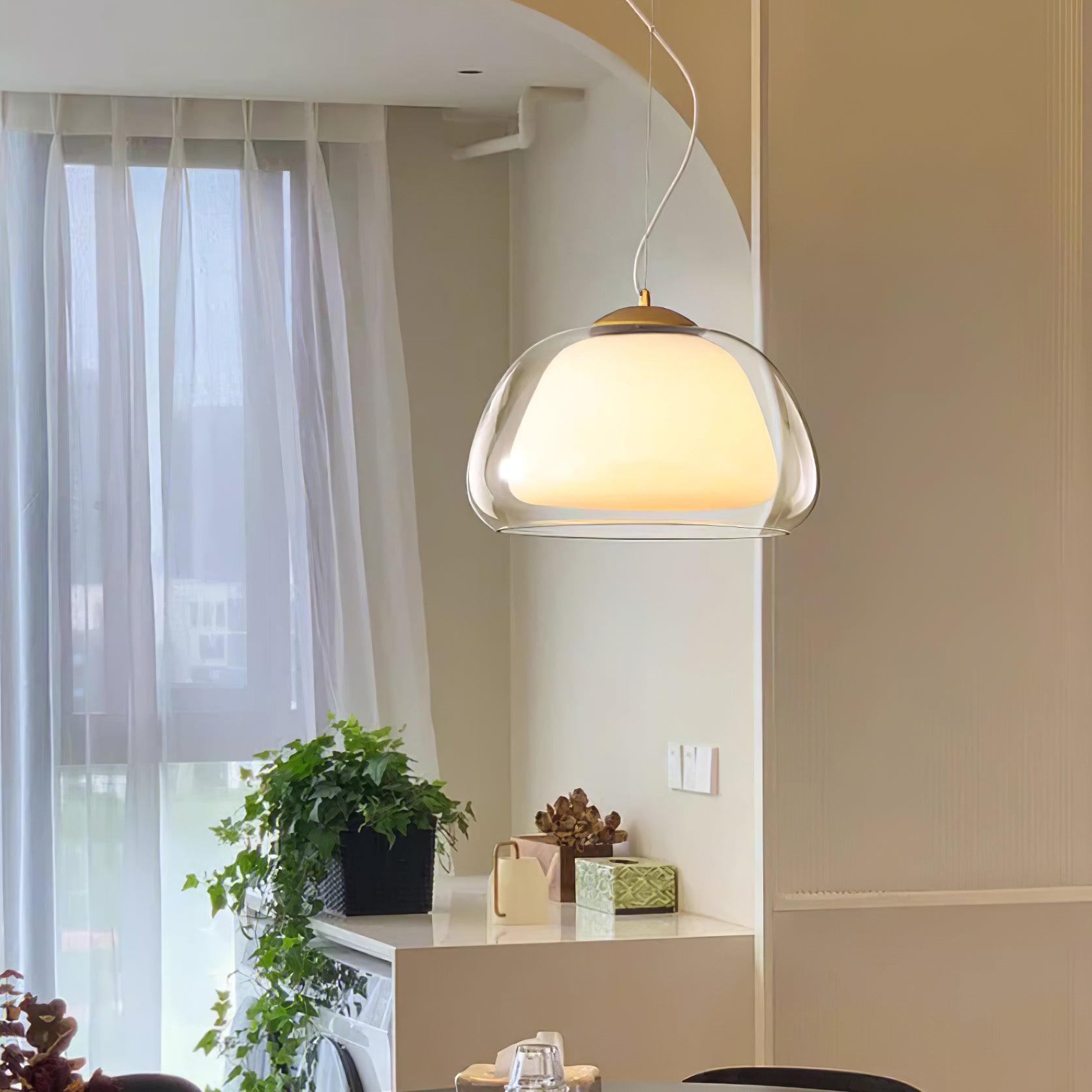 Elvo Glass Pendant Light