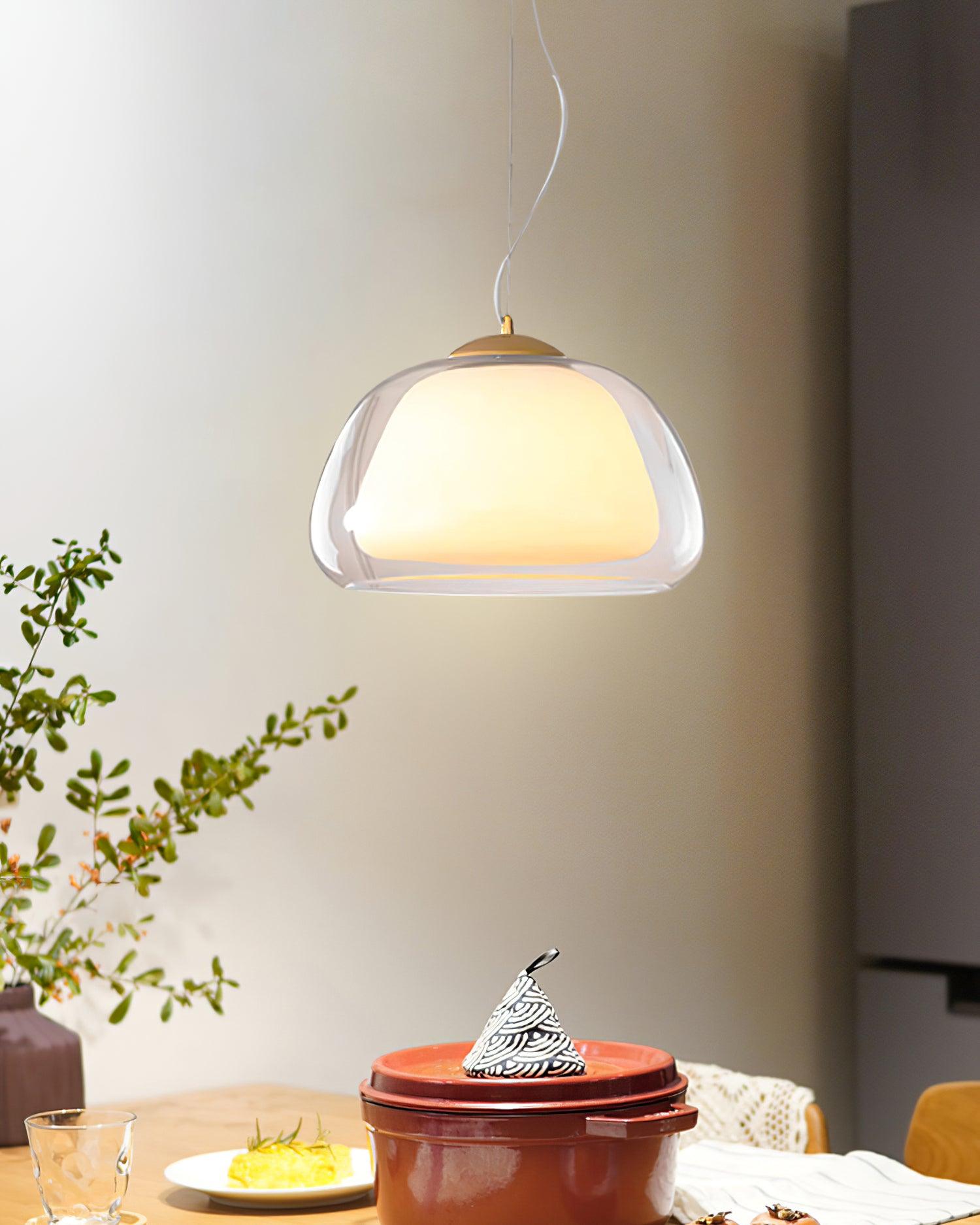 Elvo Glass Pendant Light
