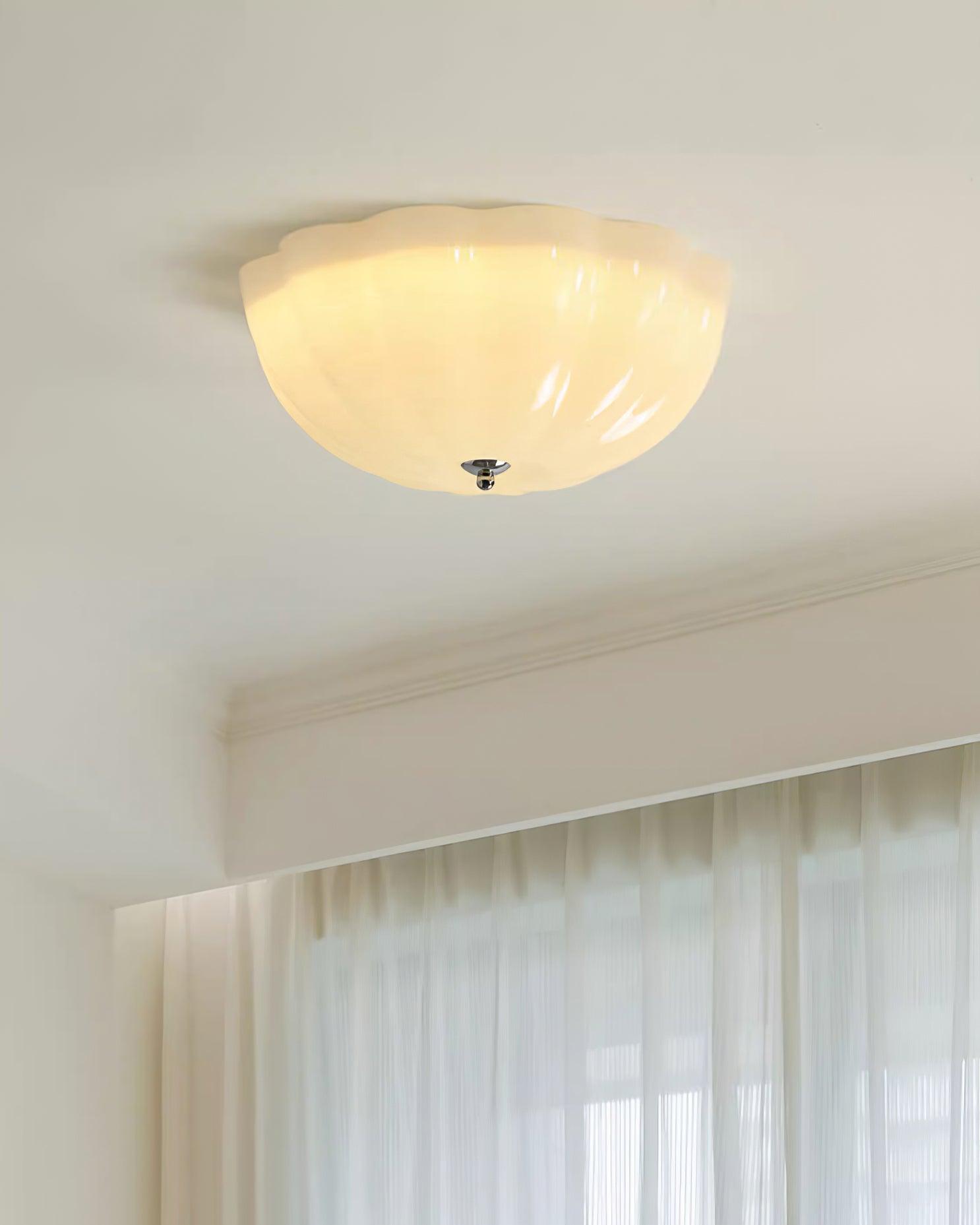 Etta Ceiling Lamp Glass Jelly Opalescent Bedroom-Neutral Decor