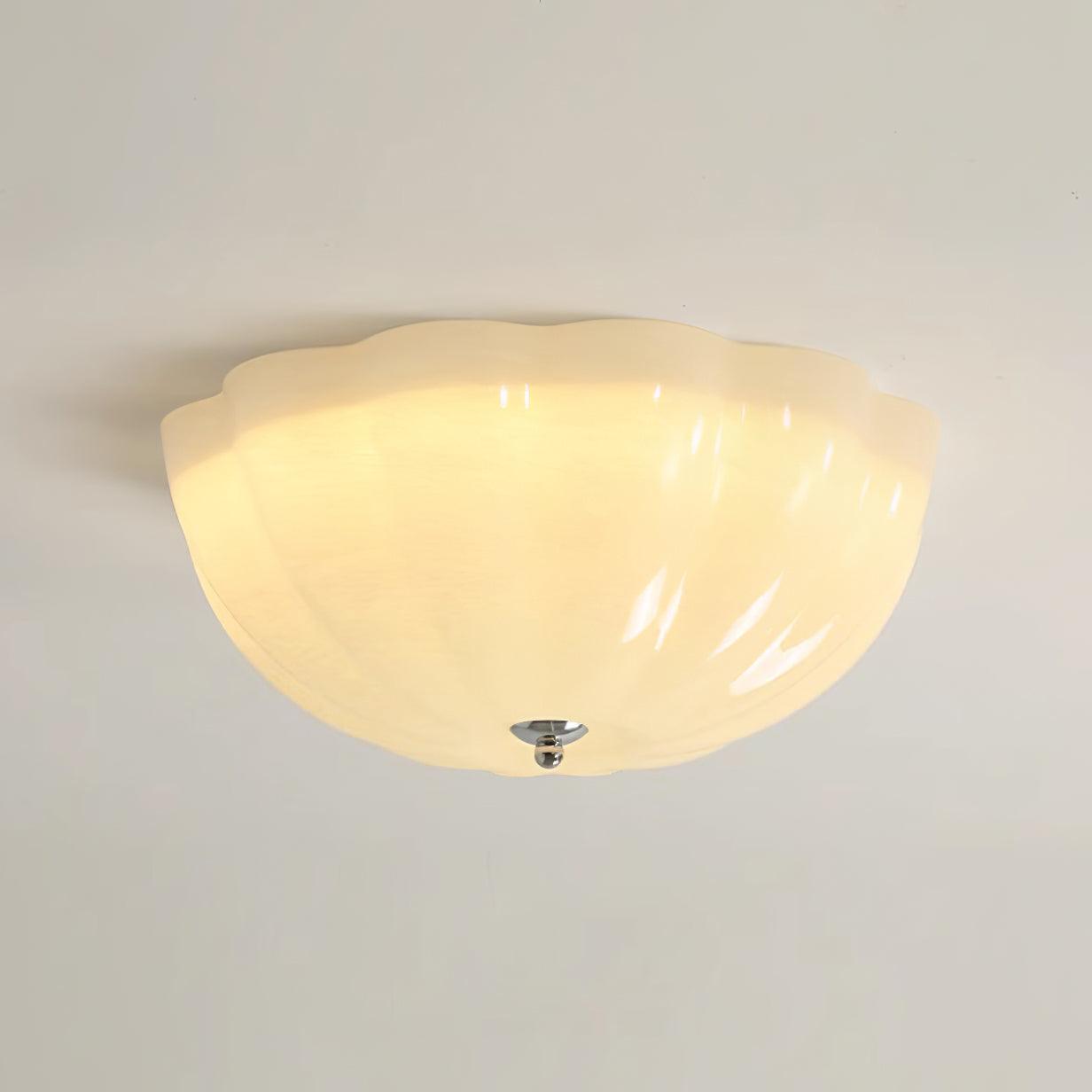Etta Ceiling Lamp Glass Jelly Opalescent Bedroom-Neutral Decor